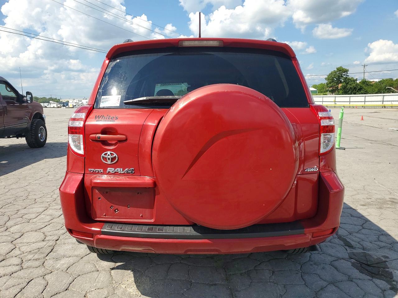 2010 Toyota Rav4 Limited Red vin: JTMDK4DV0AD016721
