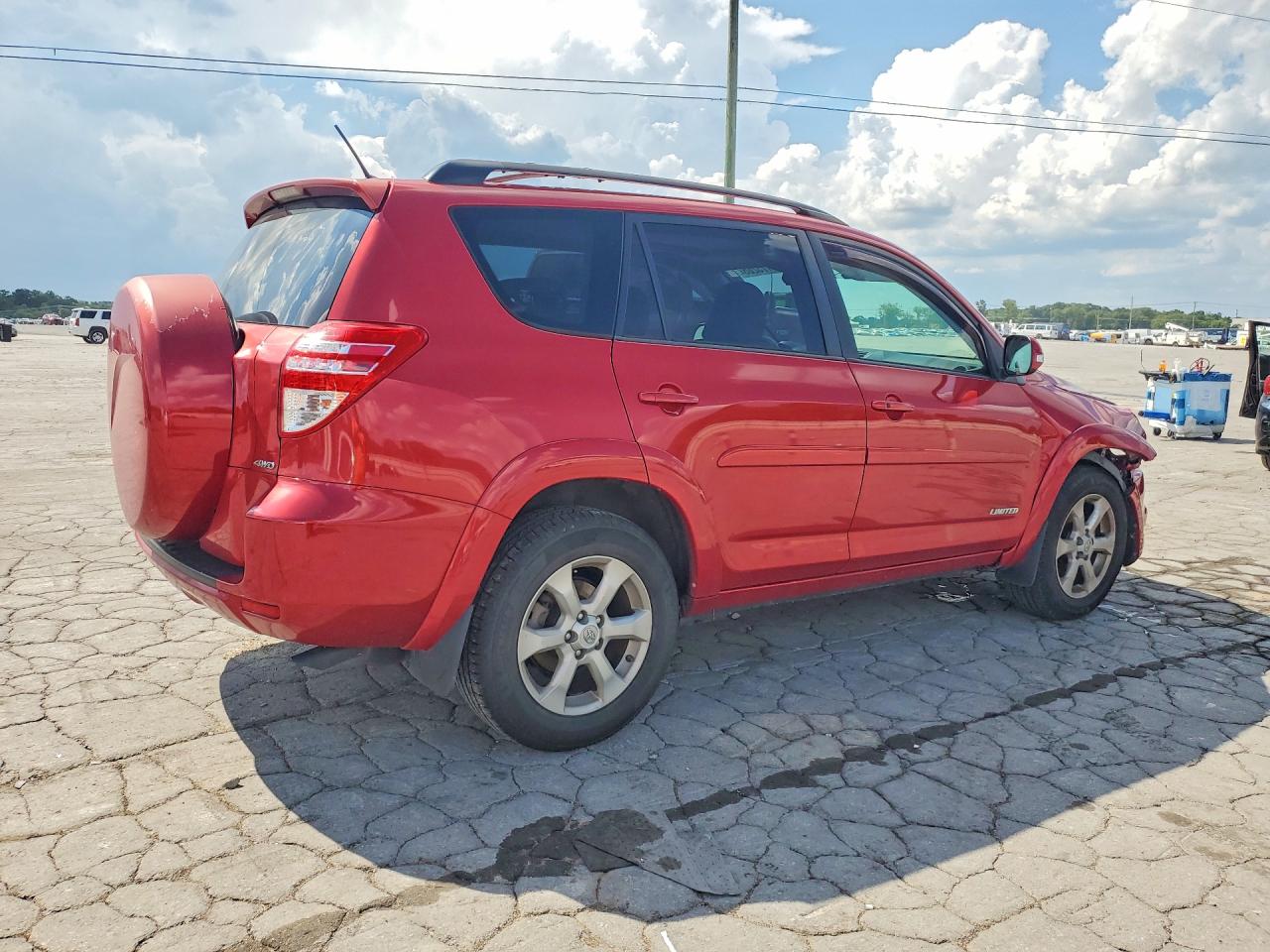 2010 Toyota Rav4 Limited Red vin: JTMDK4DV0AD016721