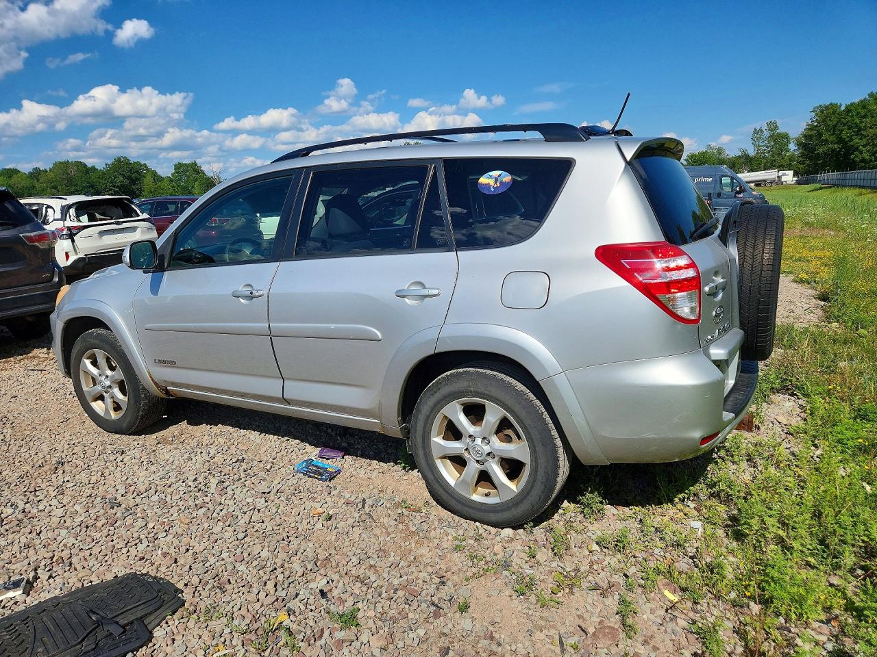 2010 Toyota Rav4 Limited Silver vin: JTMDK4DV1AD016761