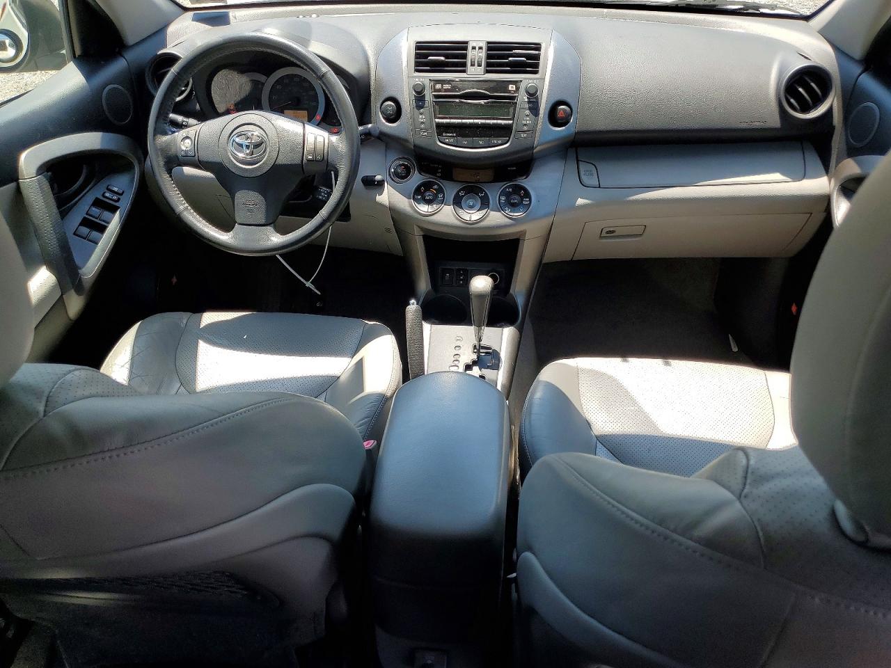 2010 Toyota Rav4 Limited White vin: JTMDK4DV2AD016798