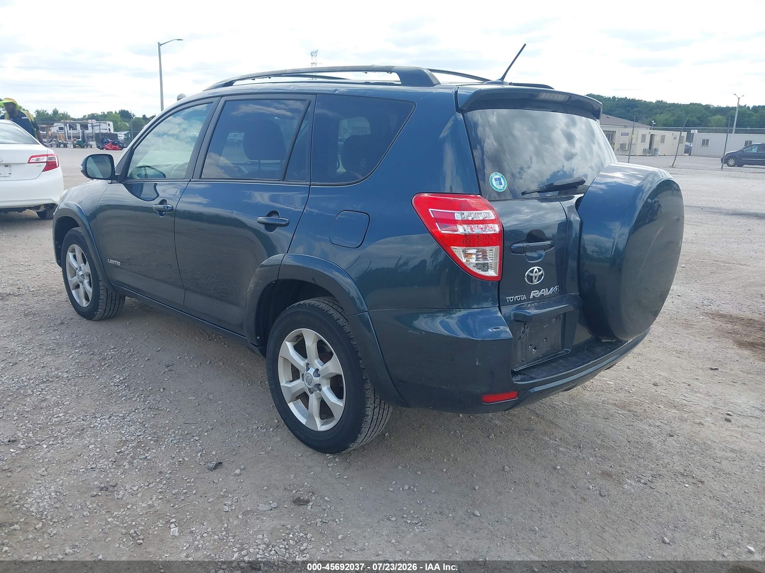 2010 Toyota Rav4 Limited V6 Dark Blue vin: JTMDK4DV3AD010301