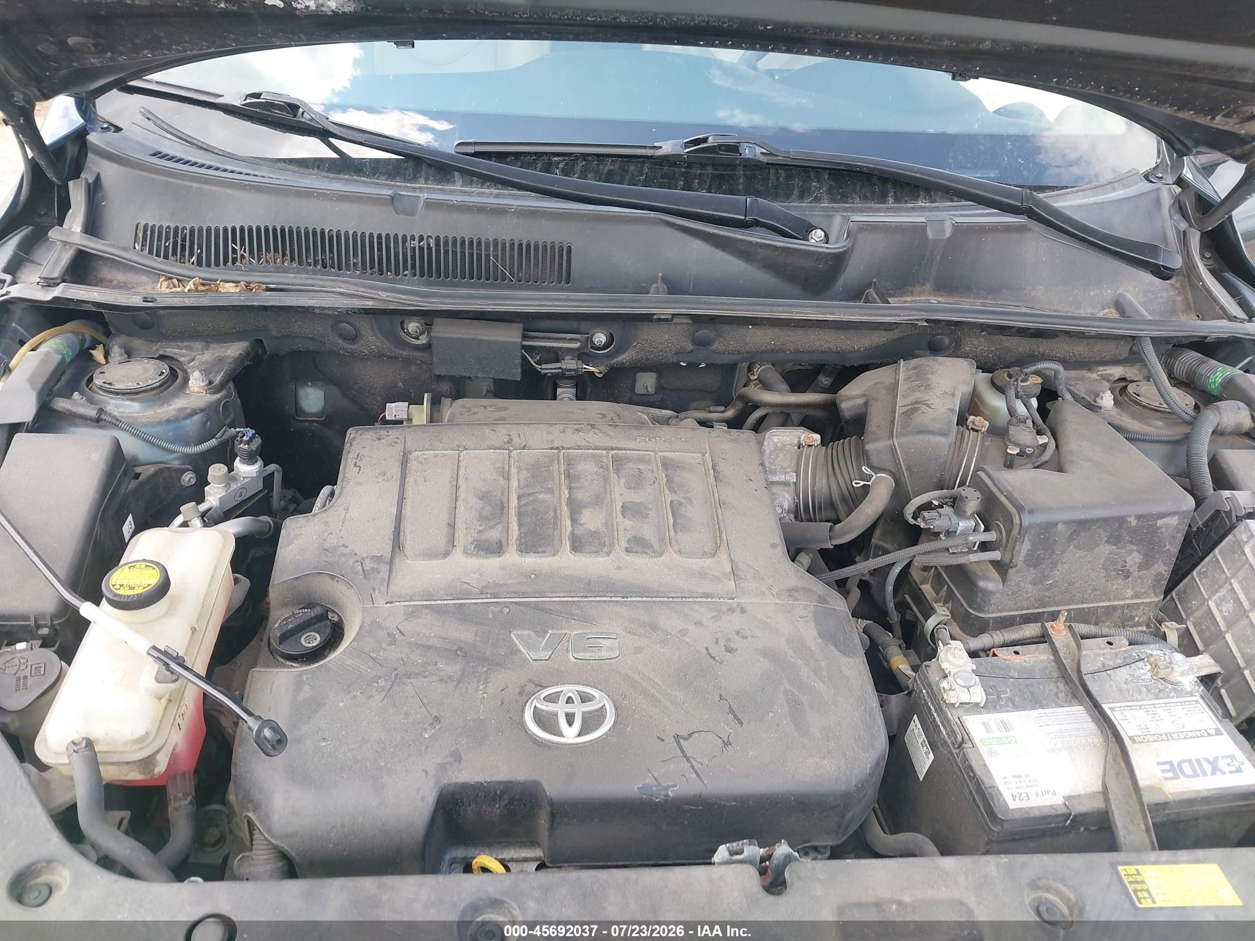 2010 Toyota Rav4 Limited V6 Dark Blue vin: JTMDK4DV3AD010301