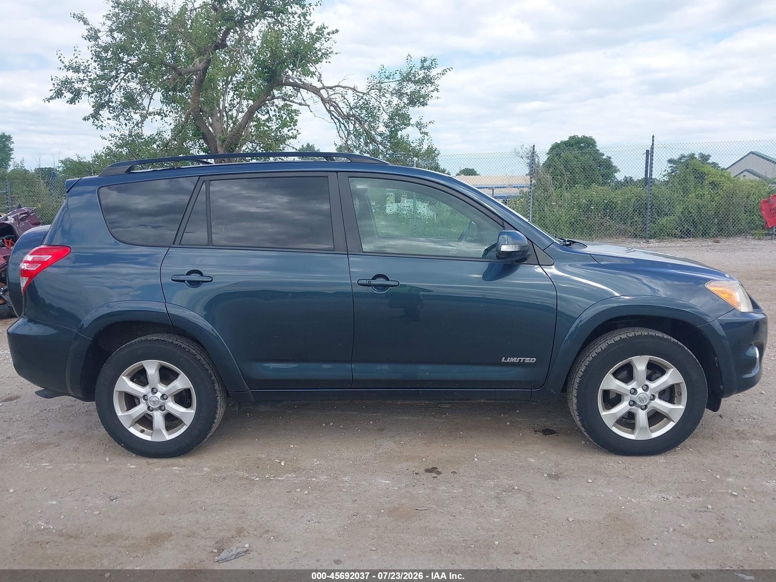 2010 Toyota Rav4 Limited V6 Dark Blue vin: JTMDK4DV3AD010301