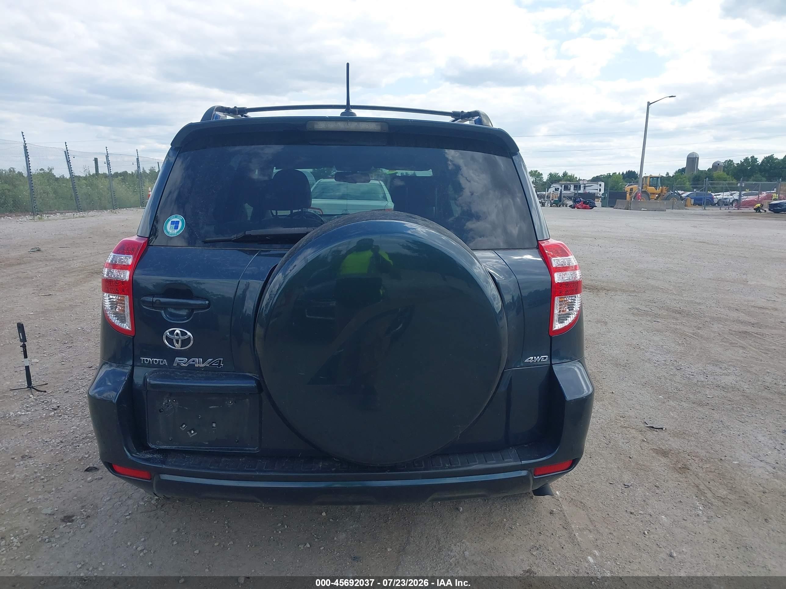 2010 Toyota Rav4 Limited V6 Dark Blue vin: JTMDK4DV3AD010301