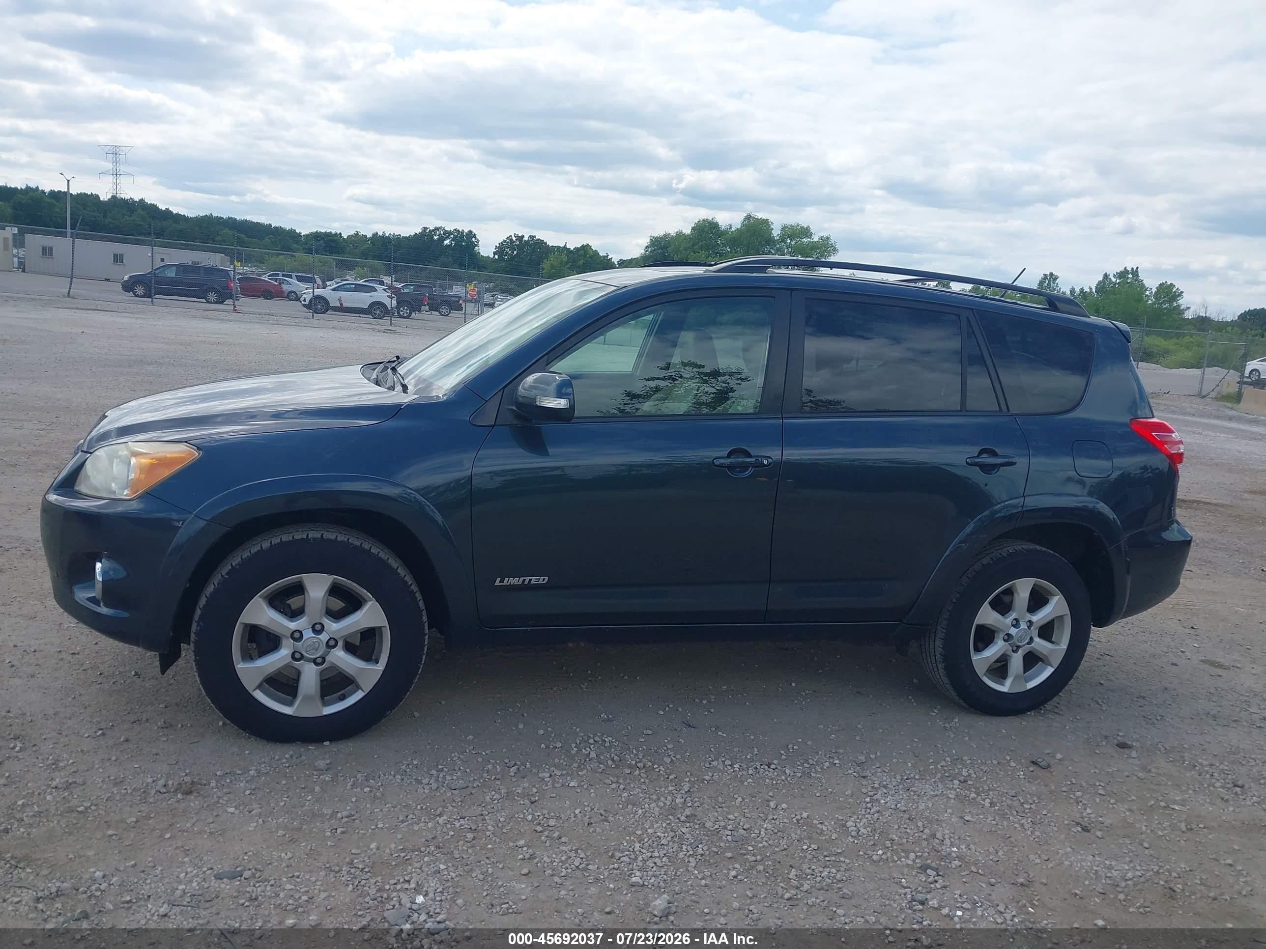 2010 Toyota Rav4 Limited V6 Dark Blue vin: JTMDK4DV3AD010301