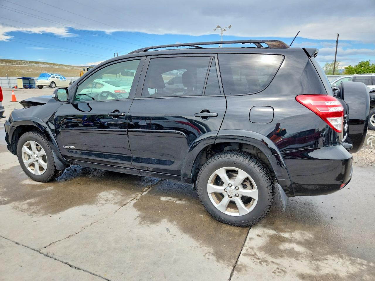 2010 Toyota Rav4 Limited Black vin: JTMDK4DV3AD011464