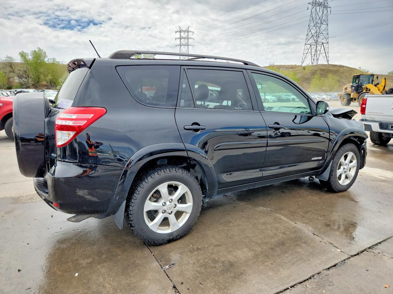 2010 Toyota Rav4 Limited Black vin: JTMDK4DV3AD011464