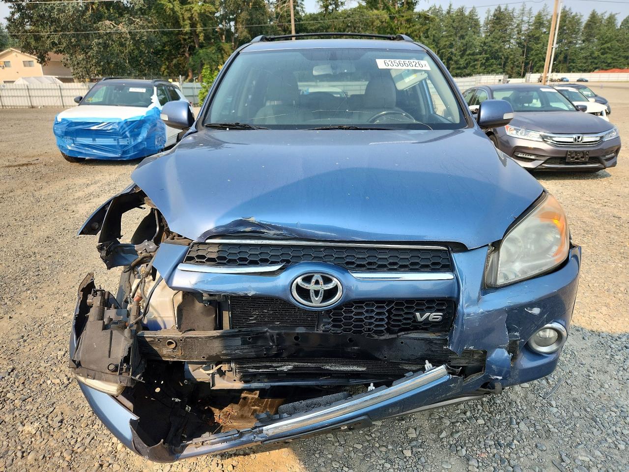 2010 Toyota Rav4 Limited Blue vin: JTMDK4DV4A5085874
