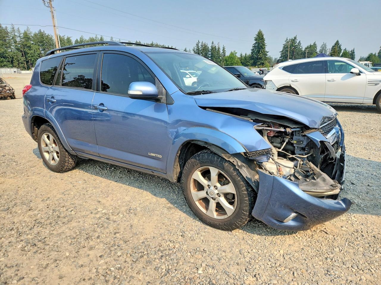 2010 Toyota Rav4 Limited Blue vin: JTMDK4DV4A5085874