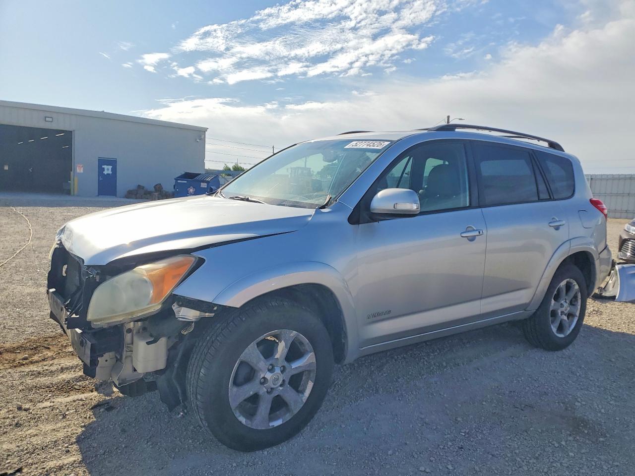 2010 Toyota Rav4 Limited Silver vin: JTMDK4DV4A5091805