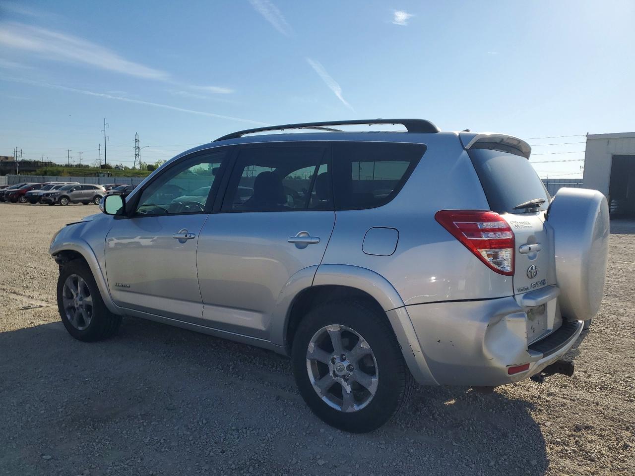 2010 Toyota Rav4 Limited Silver vin: JTMDK4DV4A5091805