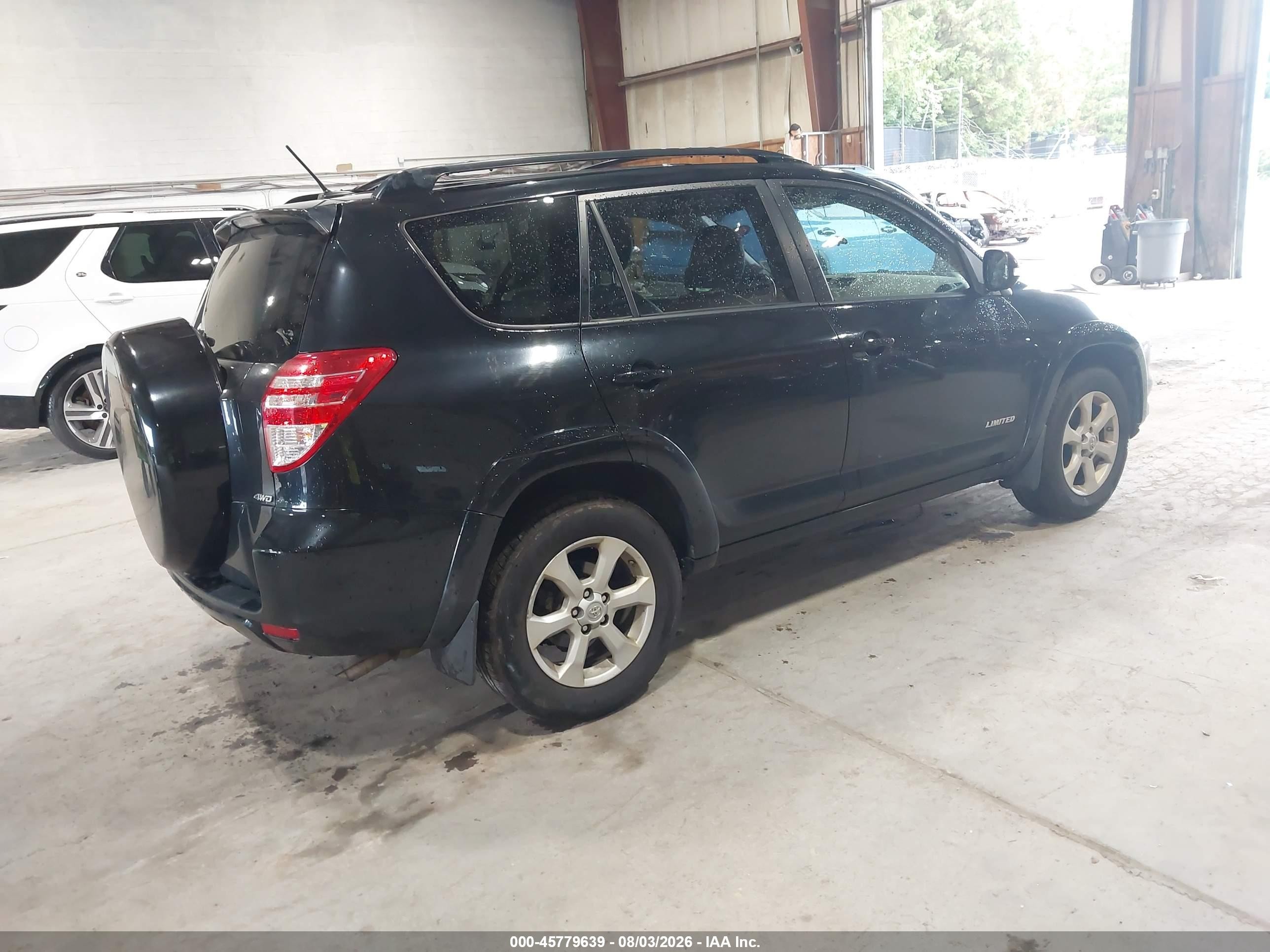 2011 Toyota Rav4 Limited V6 Black vin: JTMDK4DV5B5103557