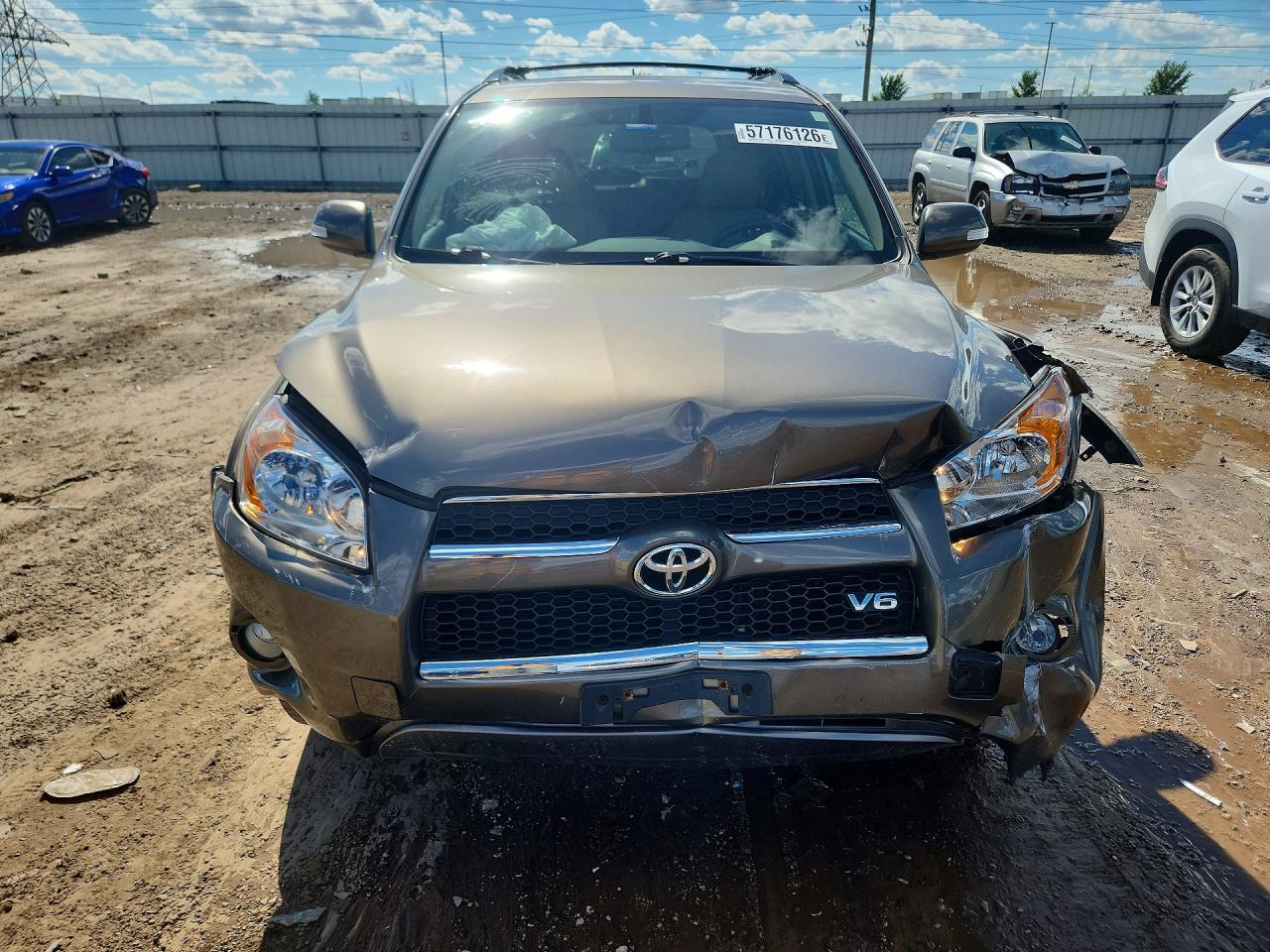 2010 Toyota Rav4 Limited Tan vin: JTMDK4DV6AD012429