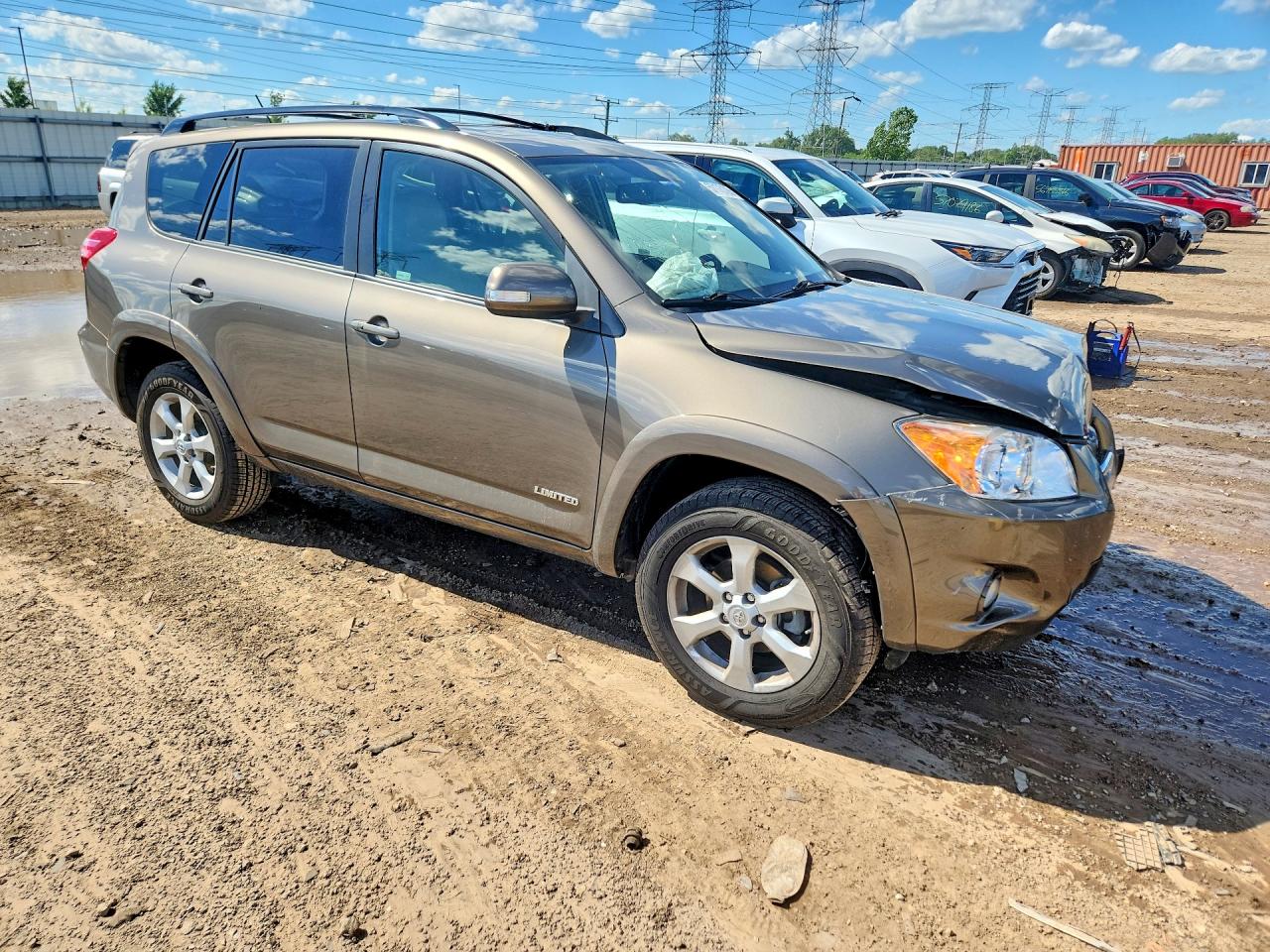 2010 Toyota Rav4 Limited Tan vin: JTMDK4DV6AD012429