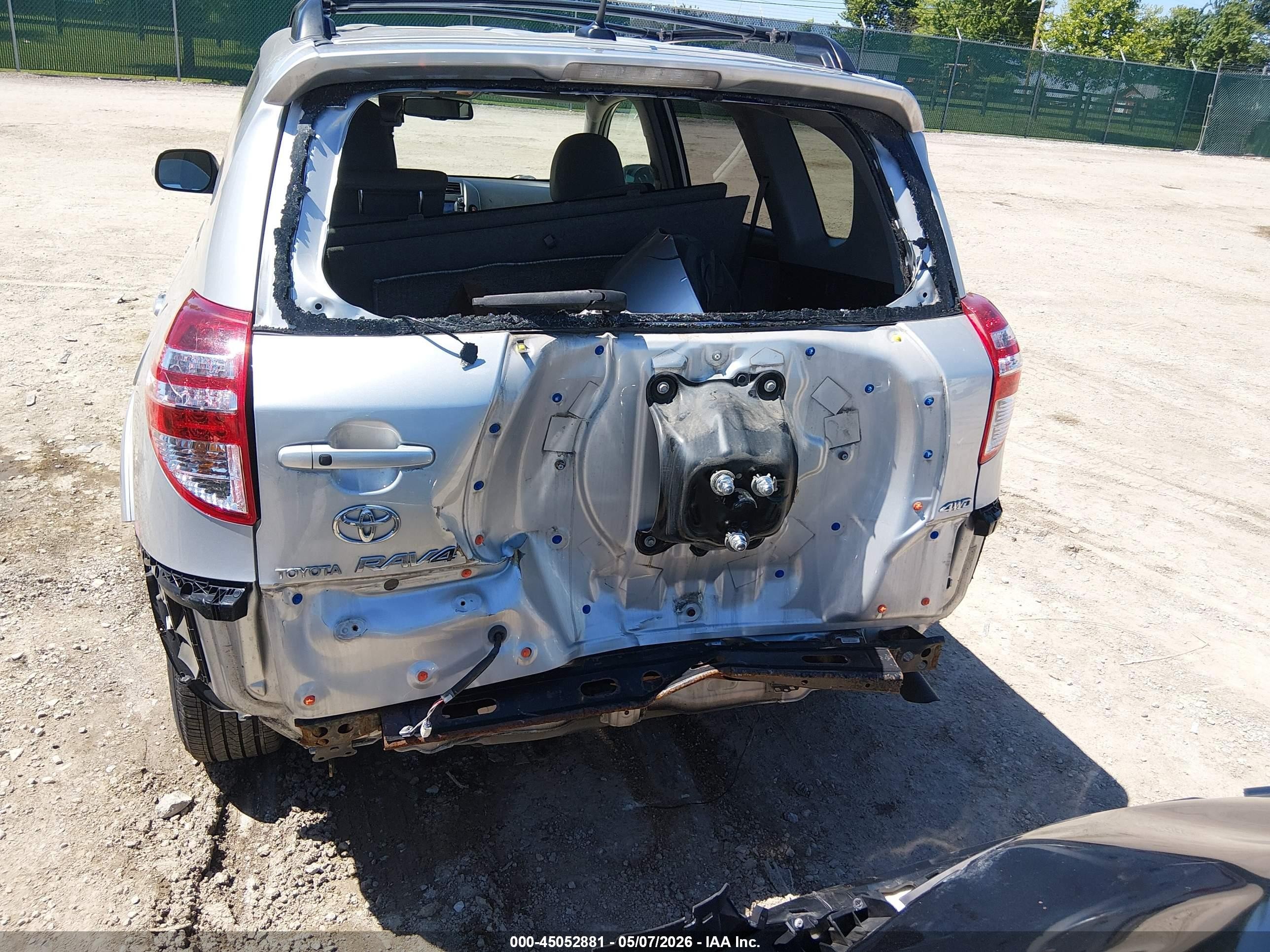 2010 Toyota Rav4 Limited V6 Серый vin: JTMDK4DV6AD014617