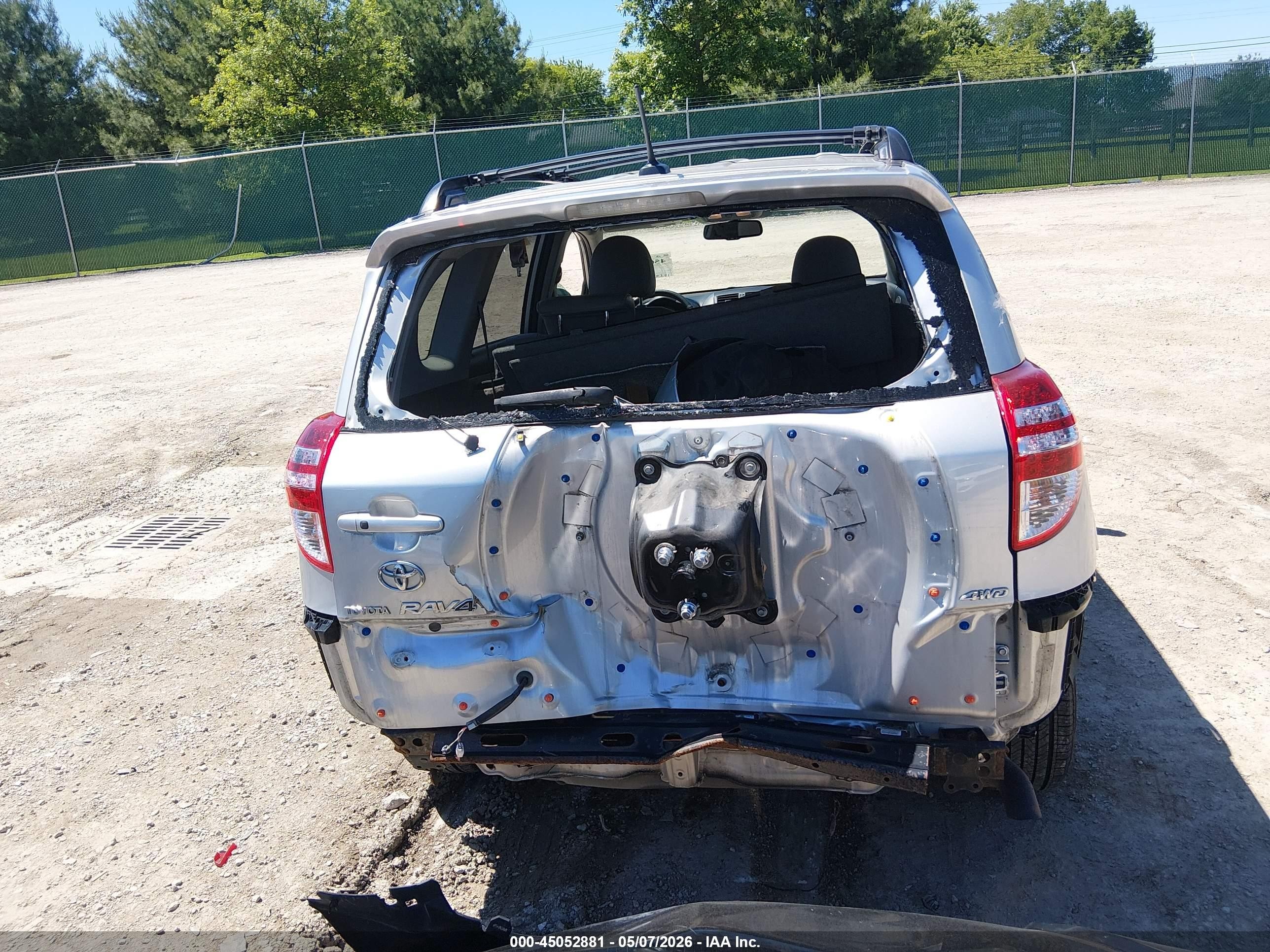 2010 Toyota Rav4 Limited V6 Серый vin: JTMDK4DV6AD014617