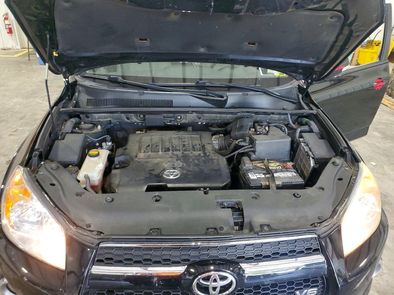 2011 Toyota Rav4 Limited Black vin: JTMDK4DV6B5101395