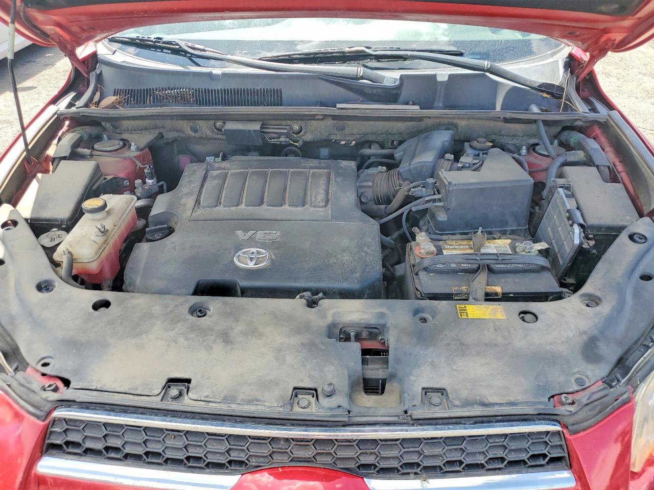 2010 Toyota Rav4 Limited Красный vin: JTMDK4DV7AD017607