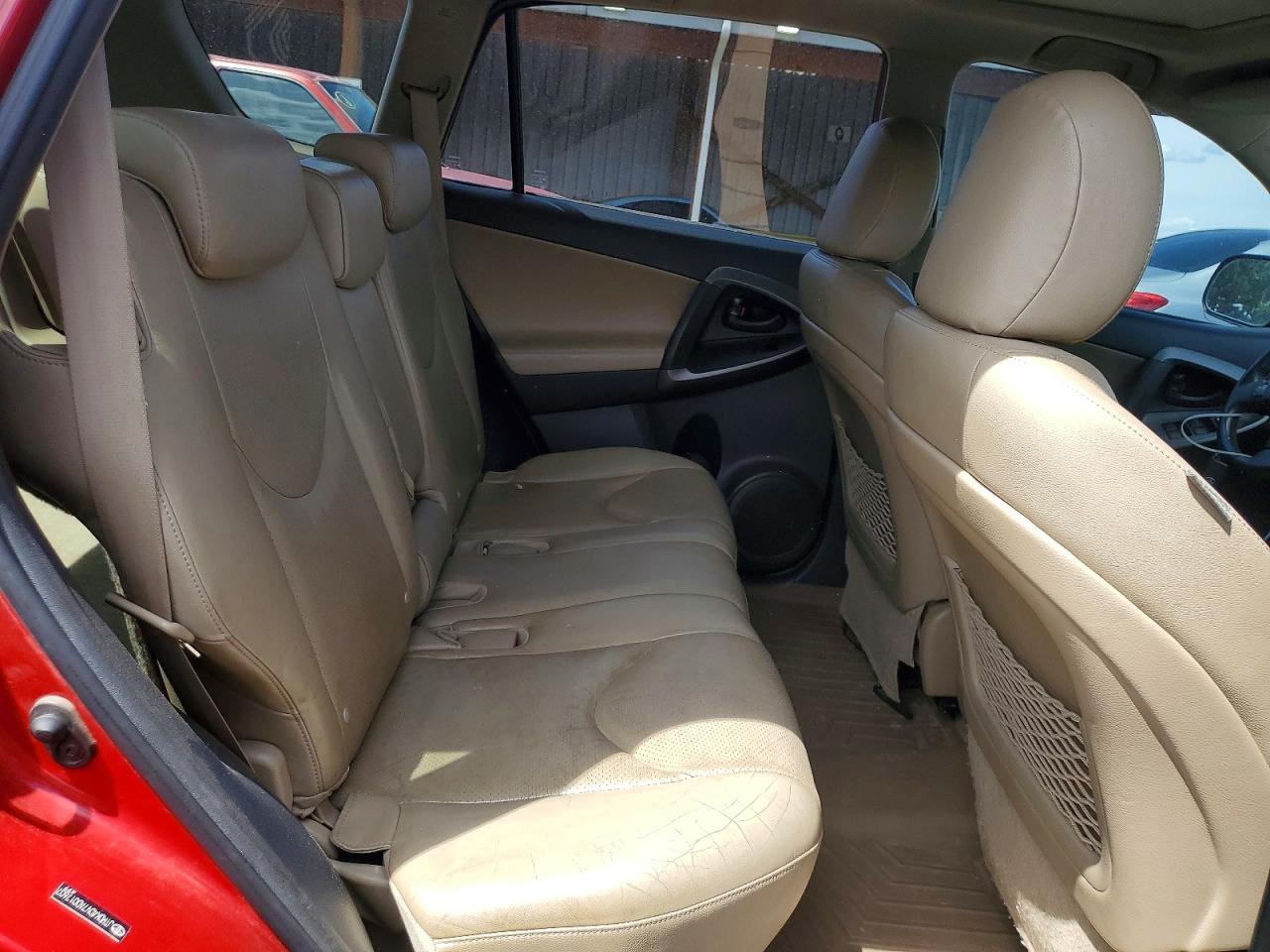 2010 Toyota Rav4 Limited Красный vin: JTMDK4DV7AD017607
