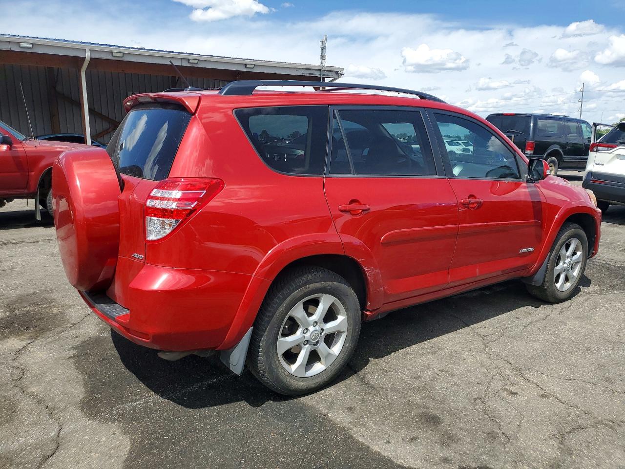 2010 Toyota Rav4 Limited Красный vin: JTMDK4DV7AD017607