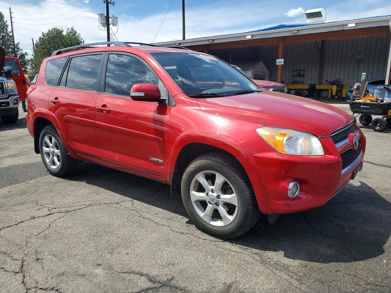 2010 Toyota Rav4 Limited Красный vin: JTMDK4DV7AD017607