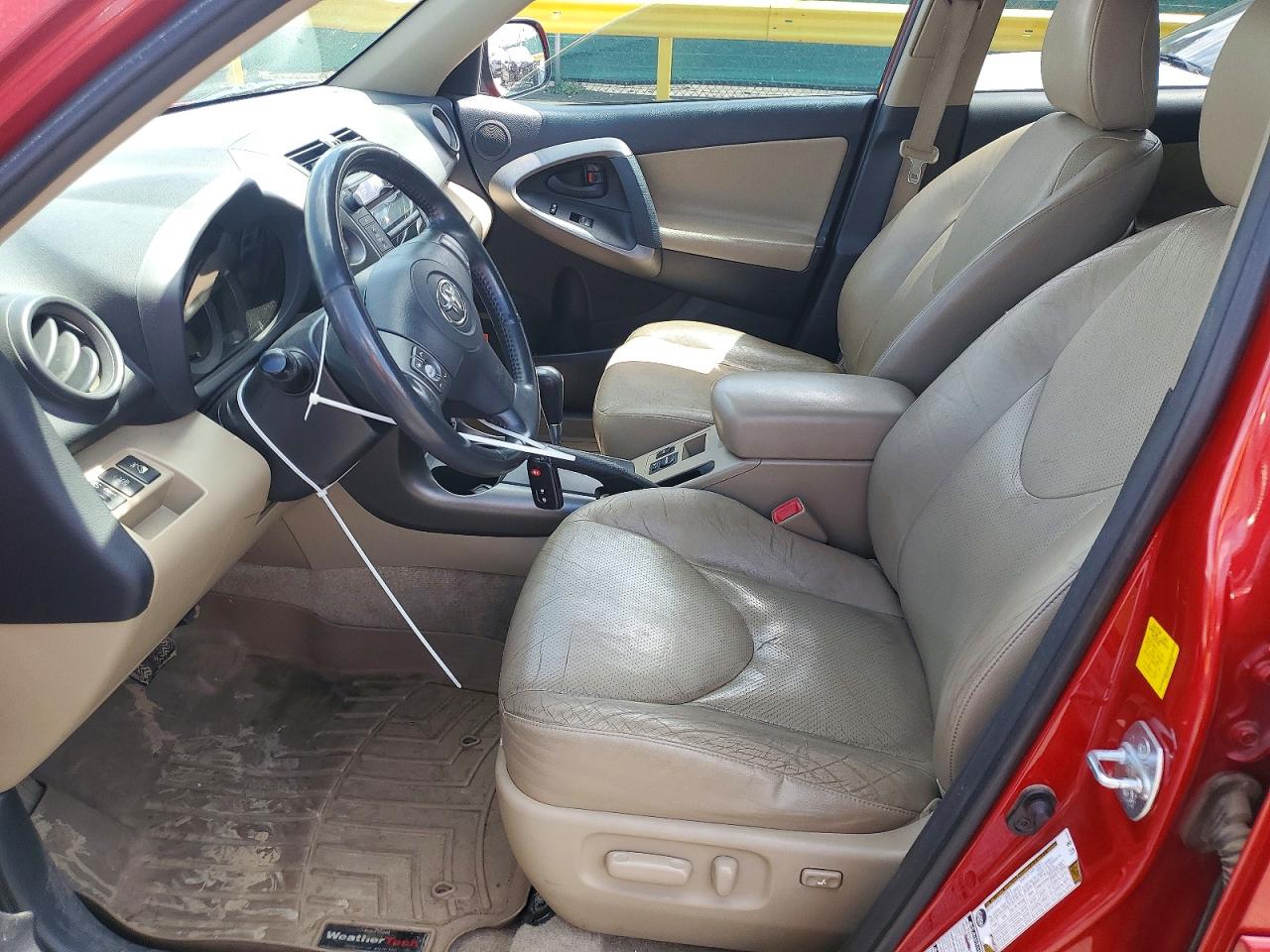 2010 Toyota Rav4 Limited Красный vin: JTMDK4DV7AD017607