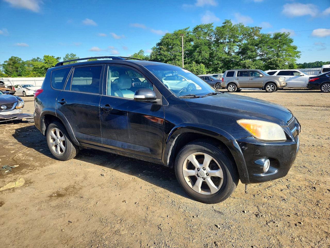 2011 Toyota Rav4 Limited Black vin: JTMDK4DV7BD018032