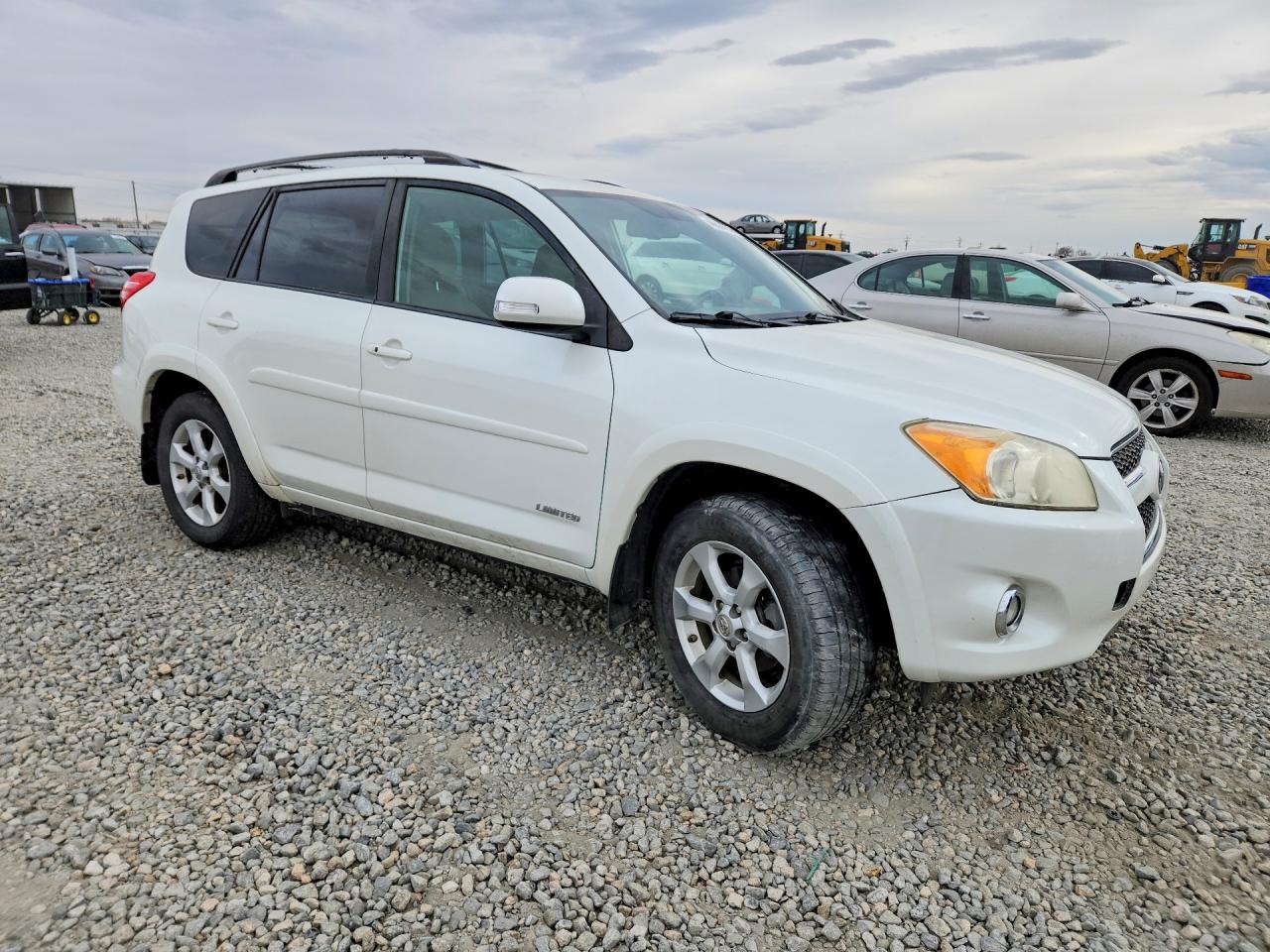 2010 Toyota Rav4 Limited White vin: JTMDK4DV8A5087000