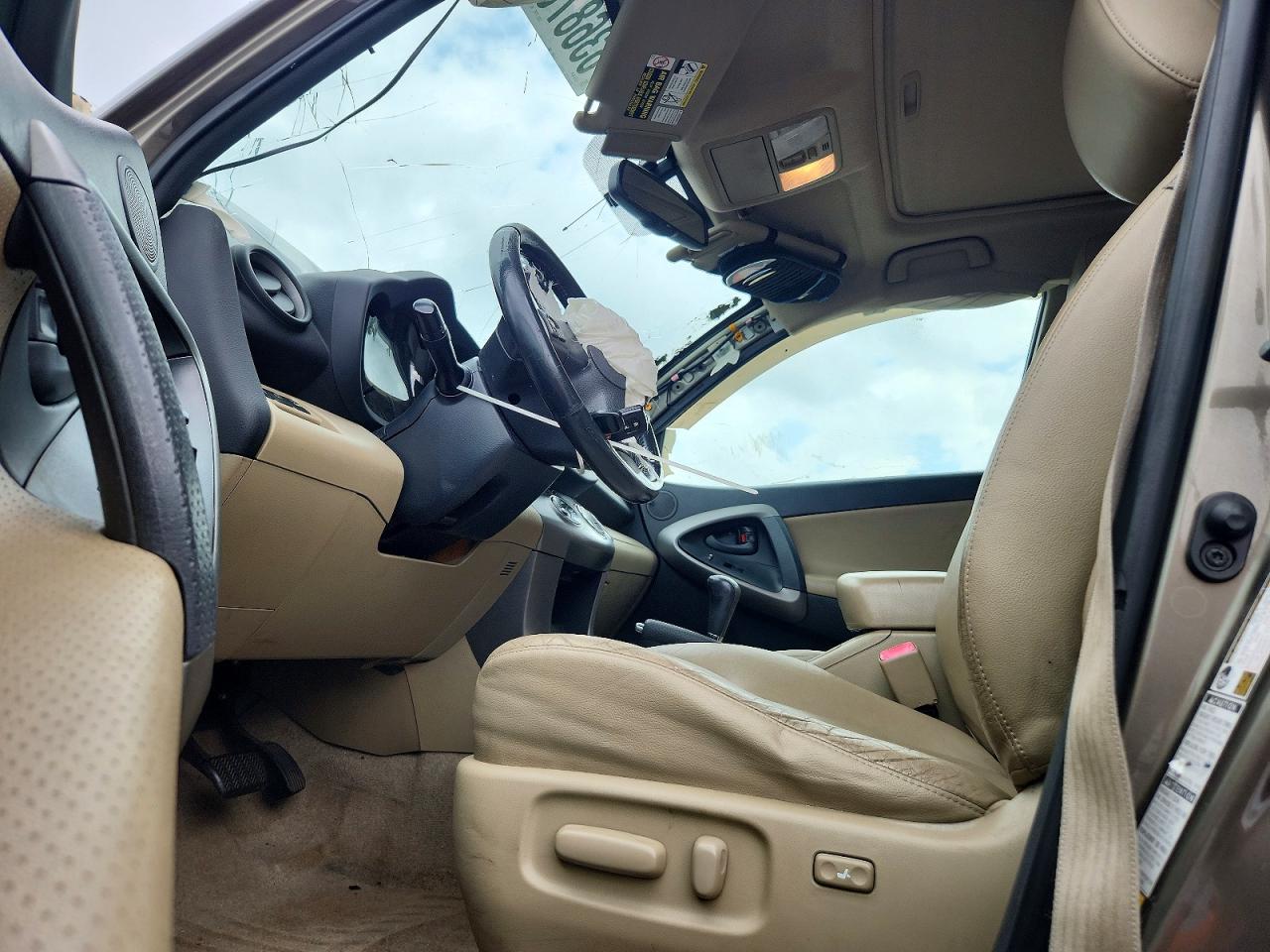 2010 Toyota Rav4 Limited Tan vin: JTMDK4DV8A5091158