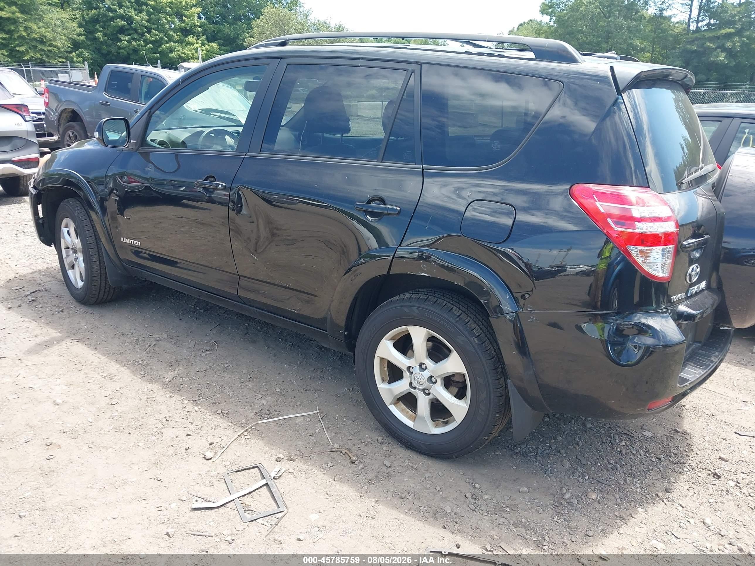 2010 Toyota Rav4 Limited V6 Black vin: JTMDK4DV8AD012786