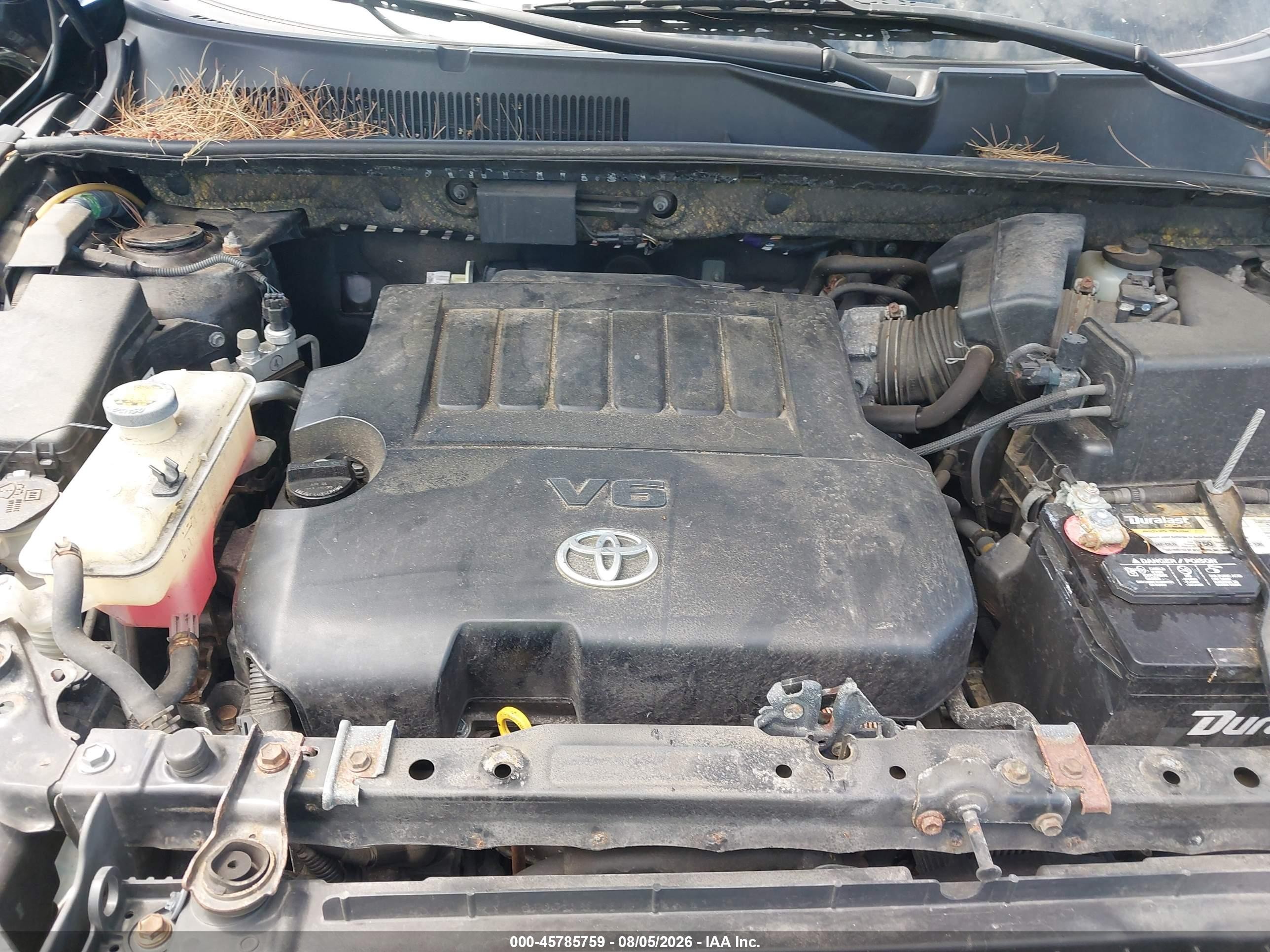 2010 Toyota Rav4 Limited V6 Black vin: JTMDK4DV8AD012786