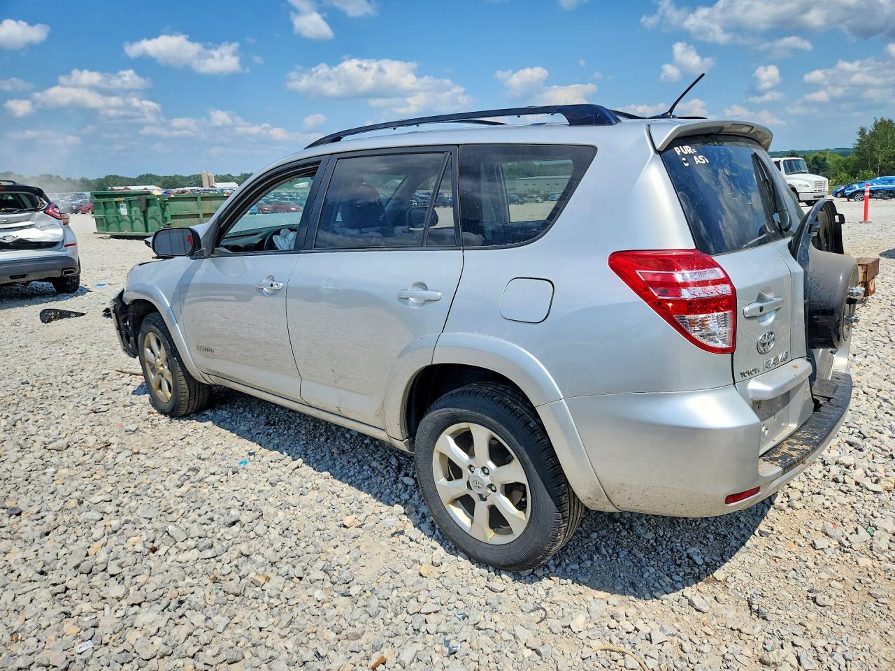2010 Toyota Rav4 Limited Серебряный vin: JTMDK4DV8AD015249