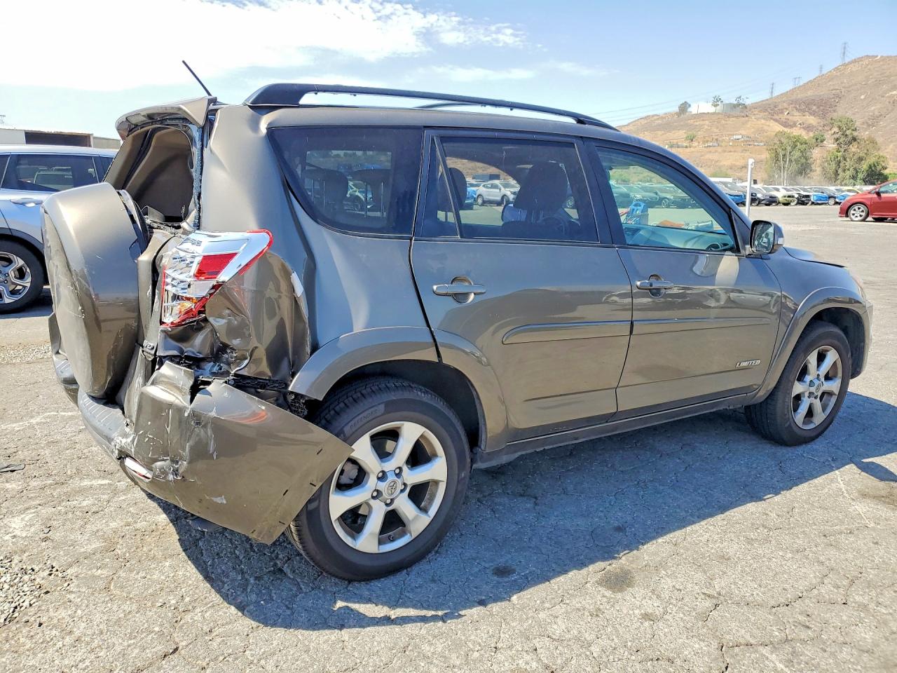 2010 Toyota Rav4 Limited Gray vin: JTMDK4DV8AD015607