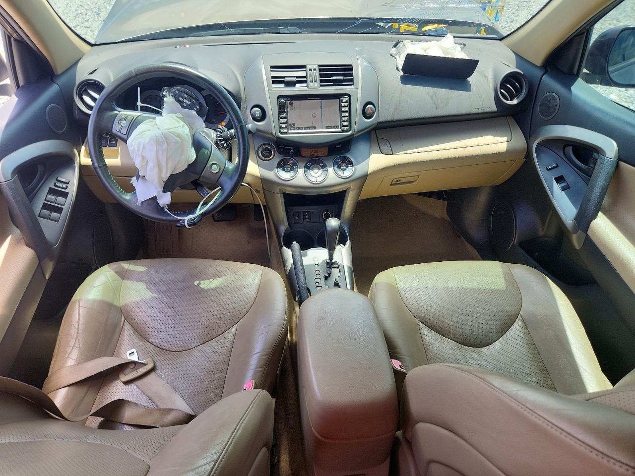 2010 Toyota Rav4 Limited Tan vin: JTMDK4DV9A5090326