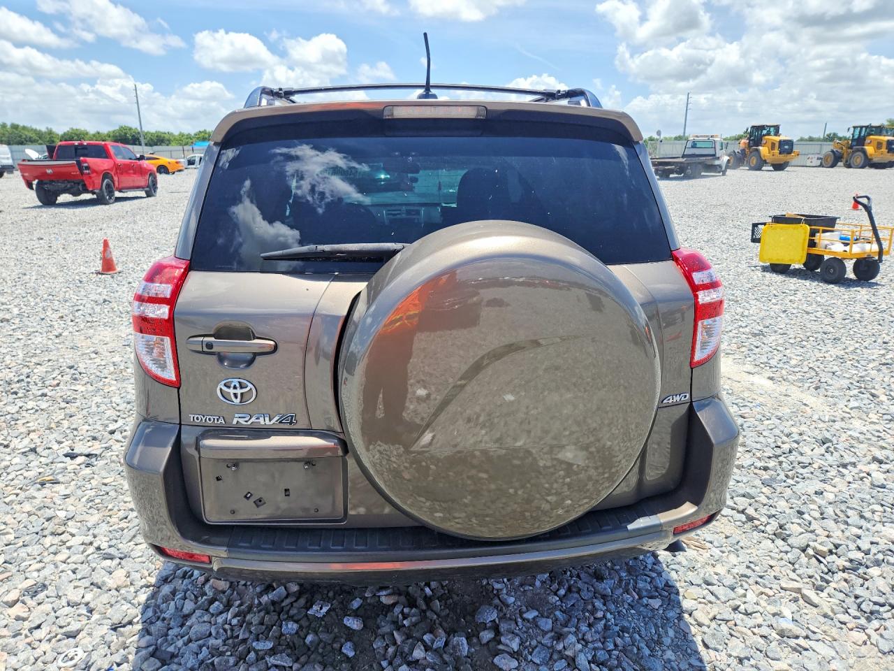 2010 Toyota Rav4 Limited Tan vin: JTMDK4DV9A5090326