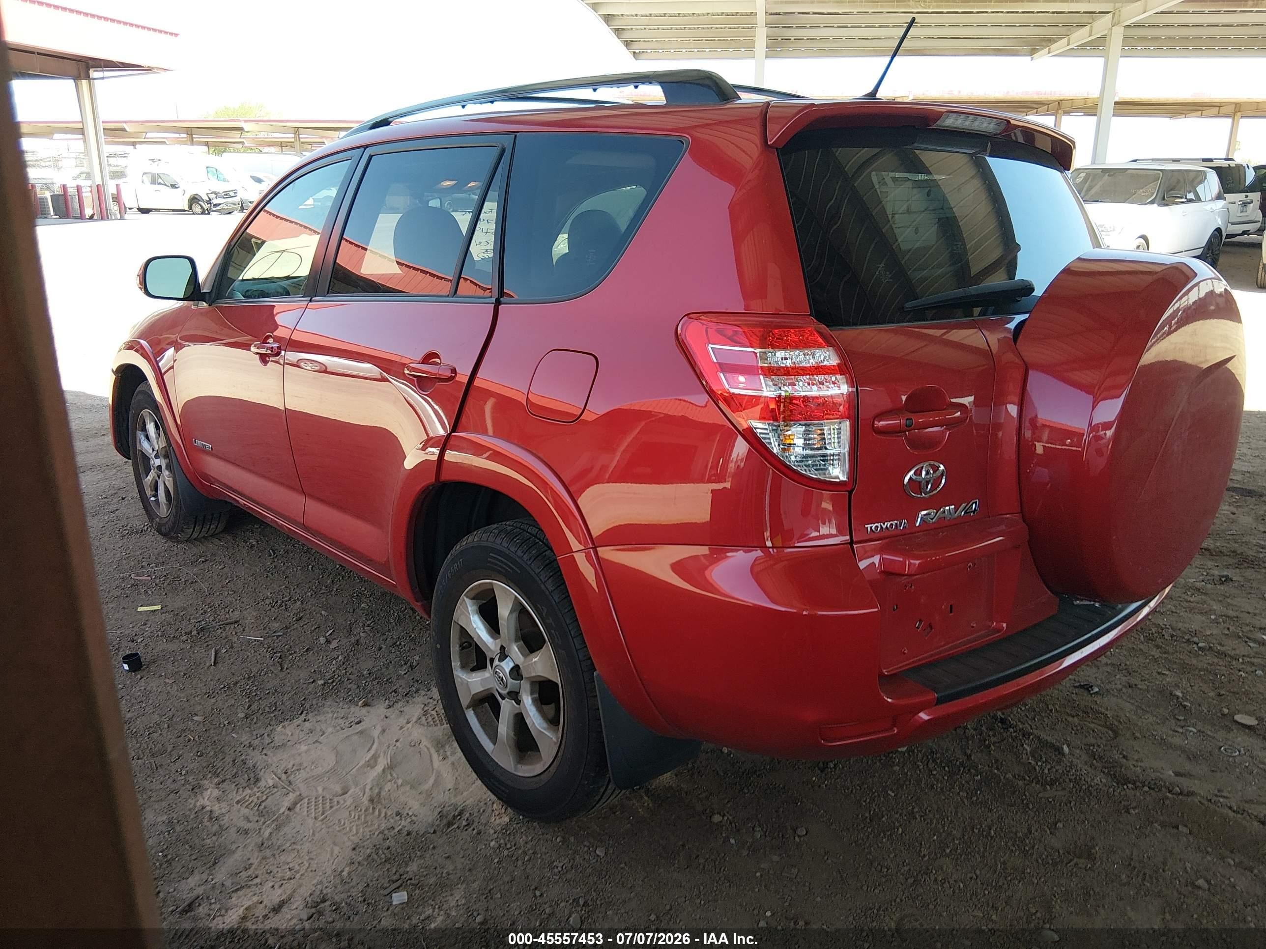 2010 Toyota Rav4 Limited V6 Белый vin: JTMDK4DV9AD013719