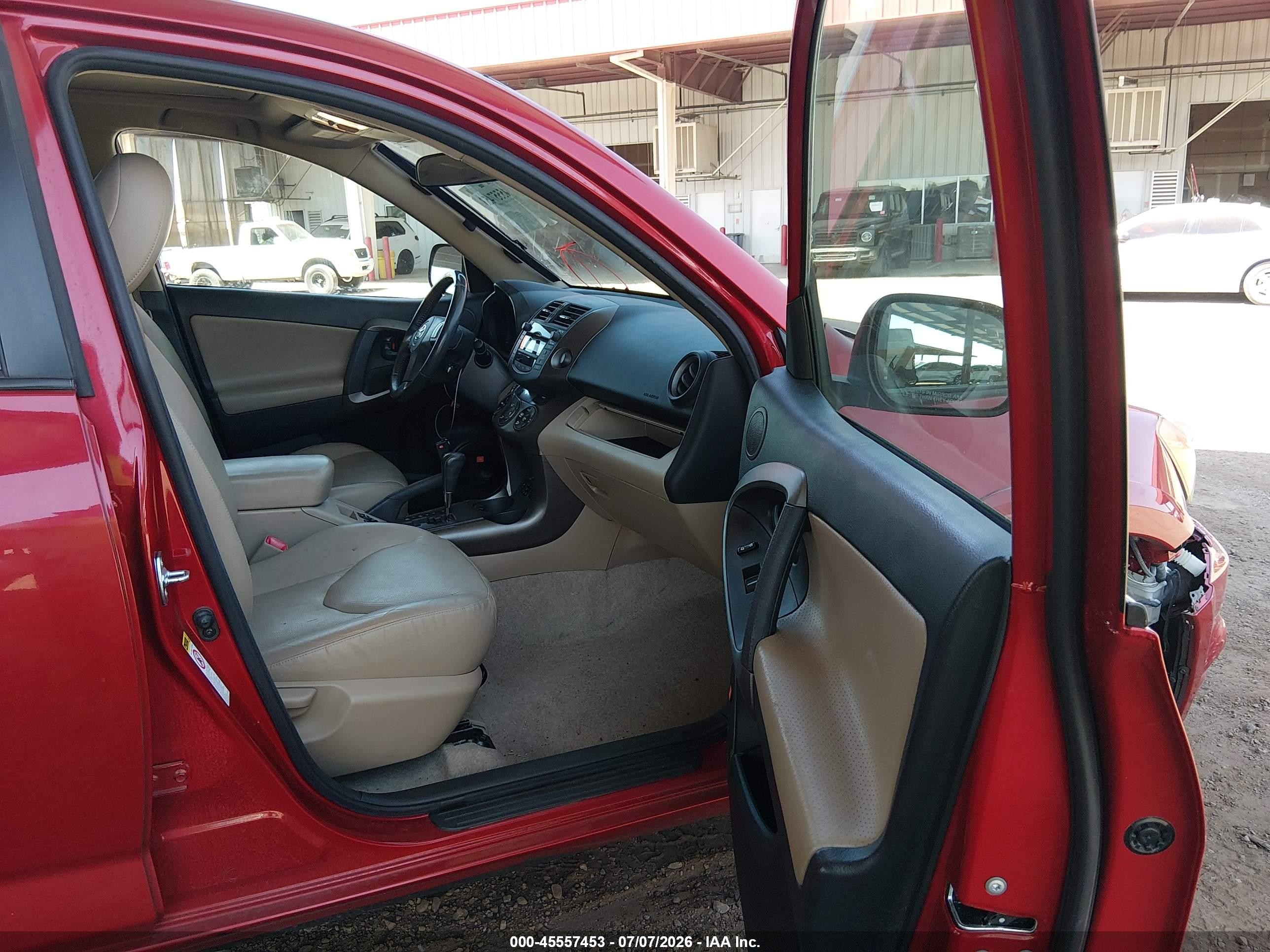 2010 Toyota Rav4 Limited V6 Белый vin: JTMDK4DV9AD013719
