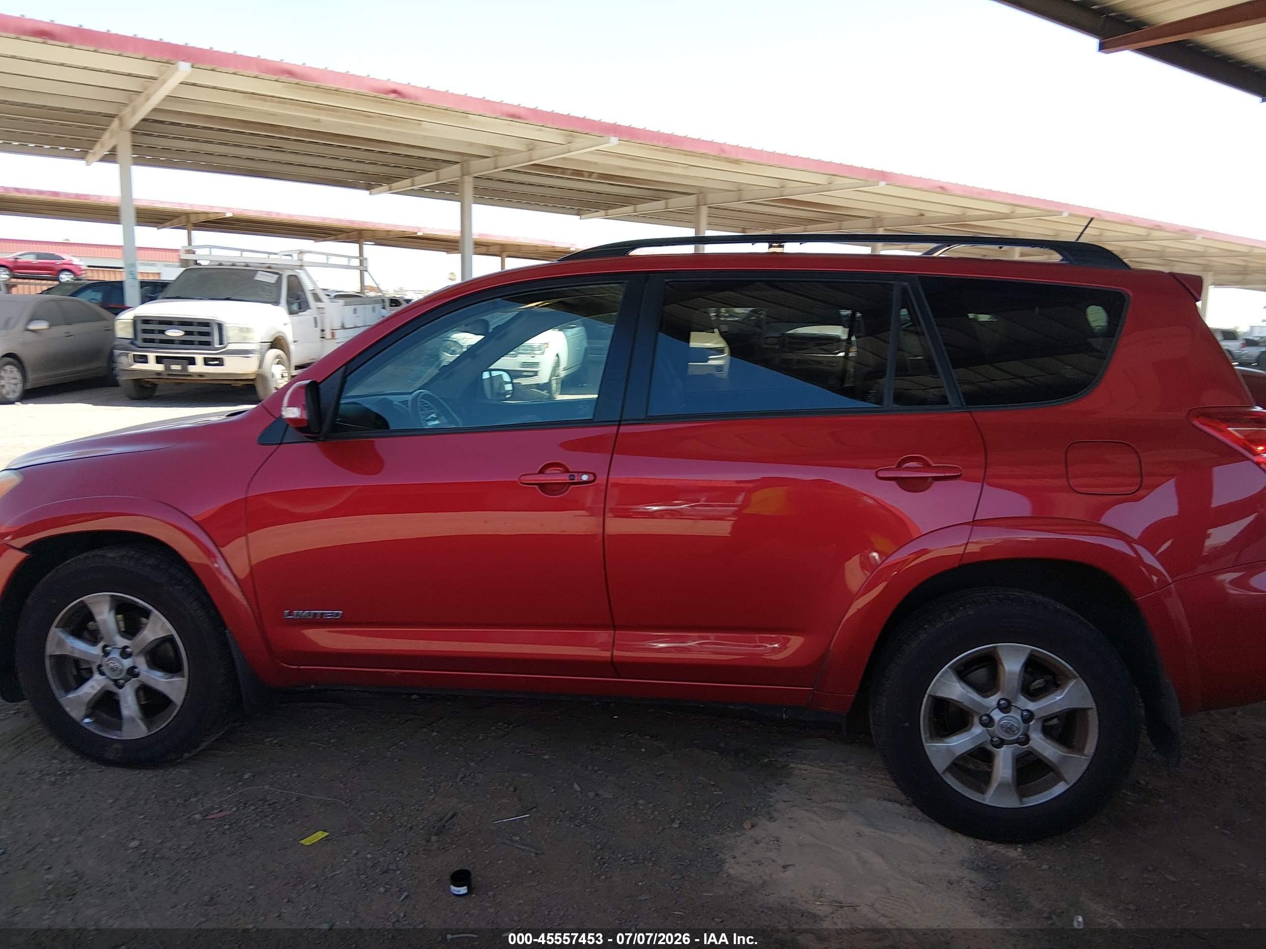 2010 Toyota Rav4 Limited V6 Белый vin: JTMDK4DV9AD013719