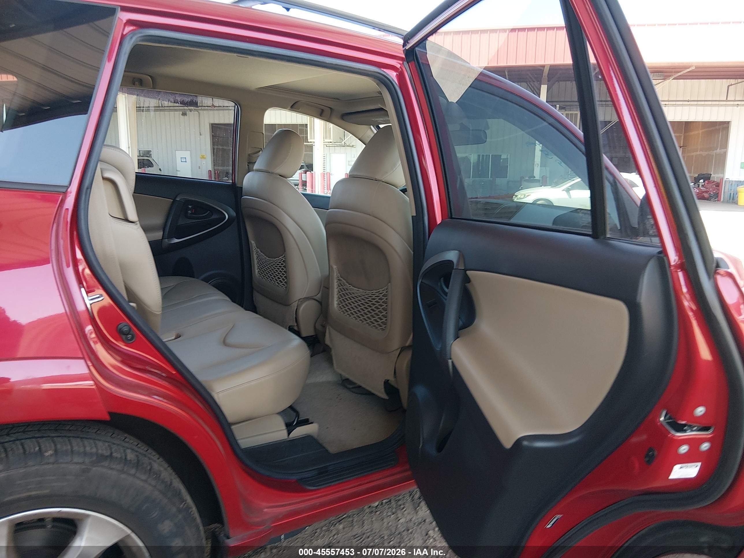 2010 Toyota Rav4 Limited V6 Белый vin: JTMDK4DV9AD013719