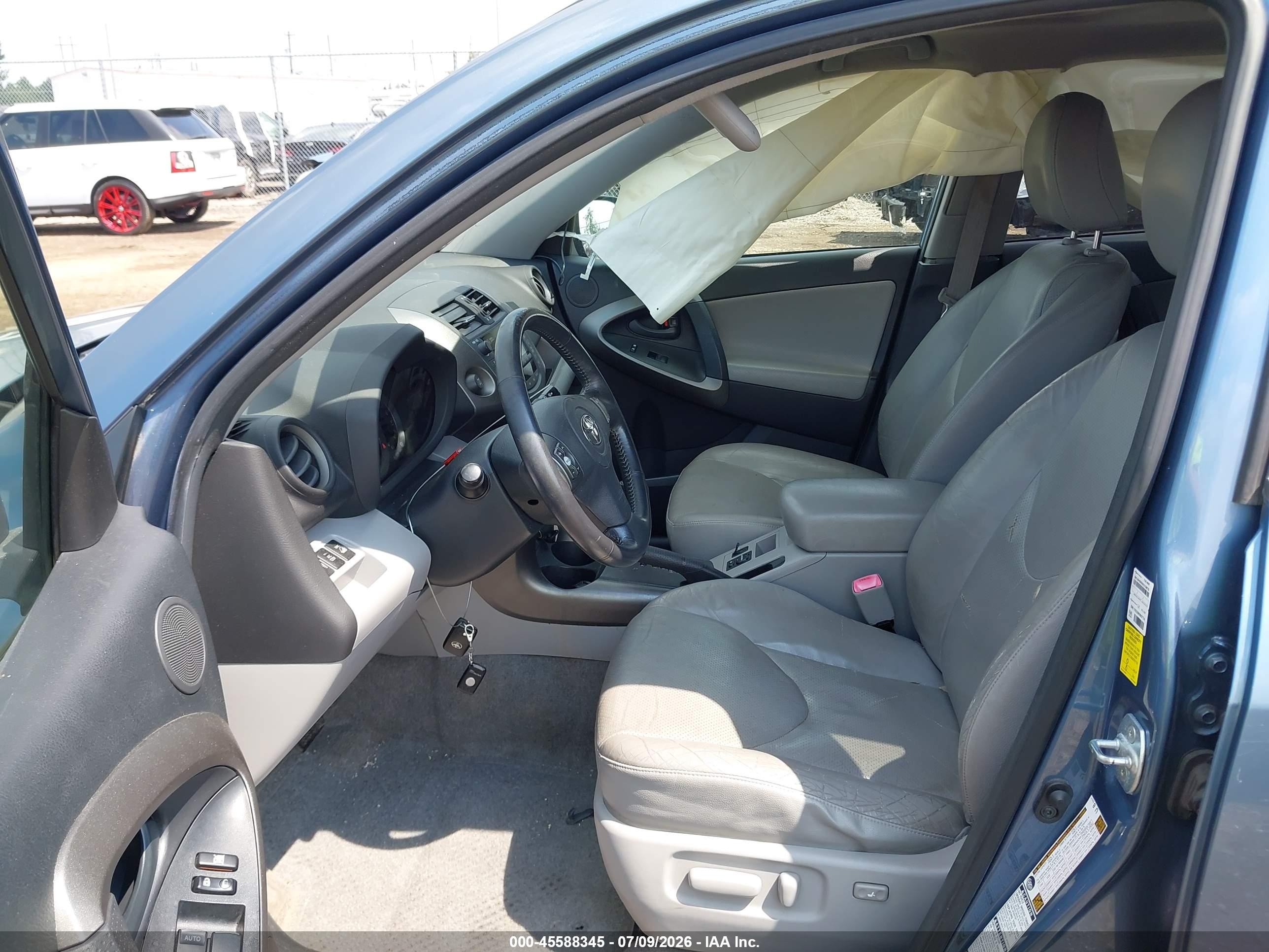 2010 Toyota Rav4 Limited V6 Синий vin: JTMDK4DVXA5084616