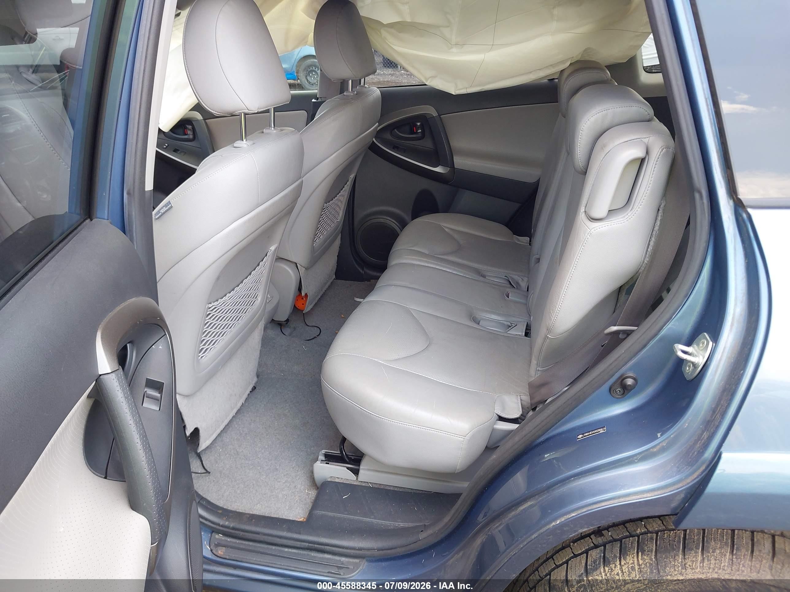 2010 Toyota Rav4 Limited V6 Синий vin: JTMDK4DVXA5084616