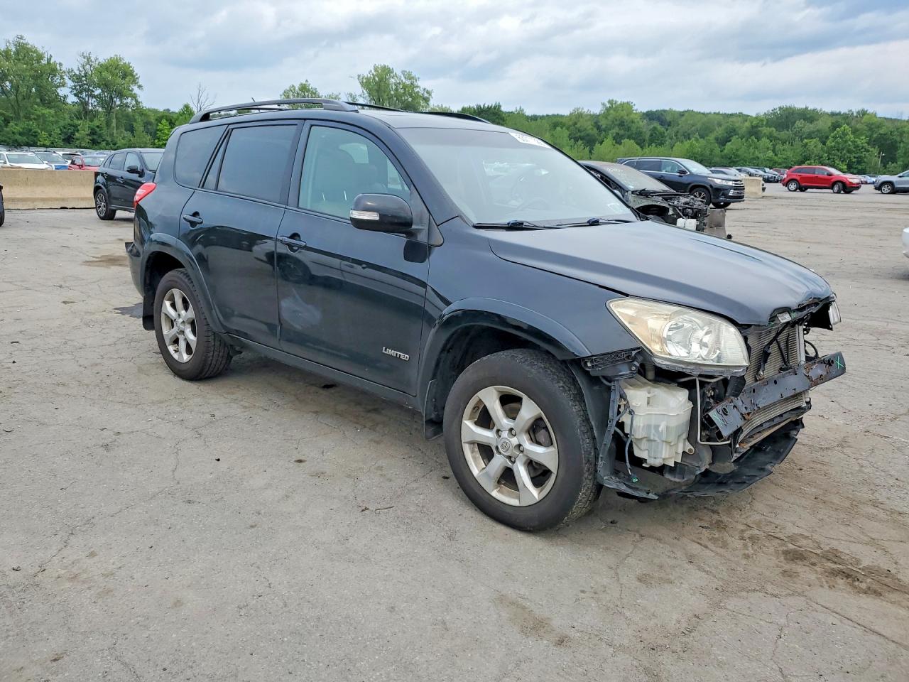2010 Toyota Rav4 Limited Black vin: JTMDK4DVXA5091114