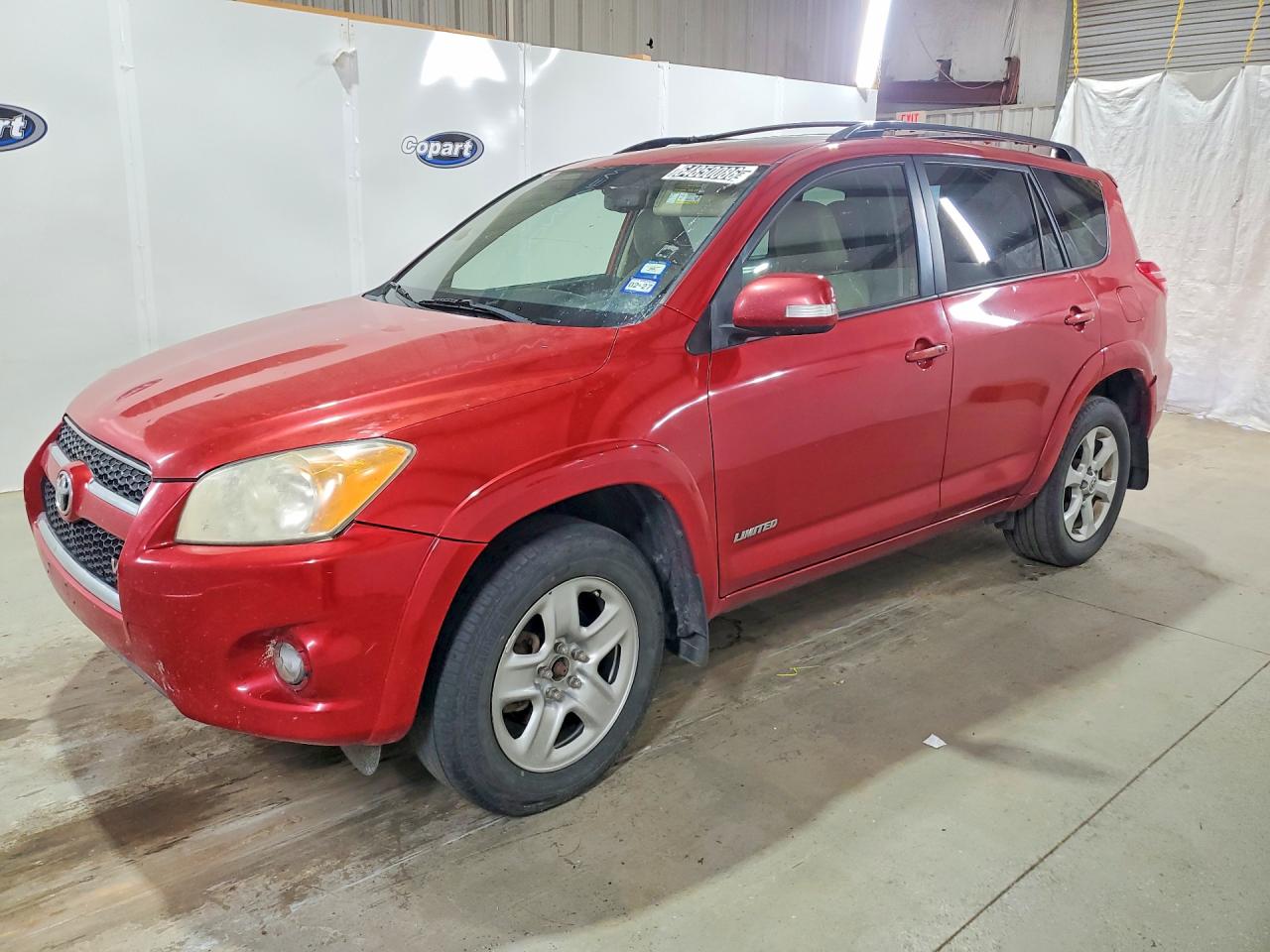 2011 Toyota Rav4 Limited Red vin: JTMDK4DVXB5104400