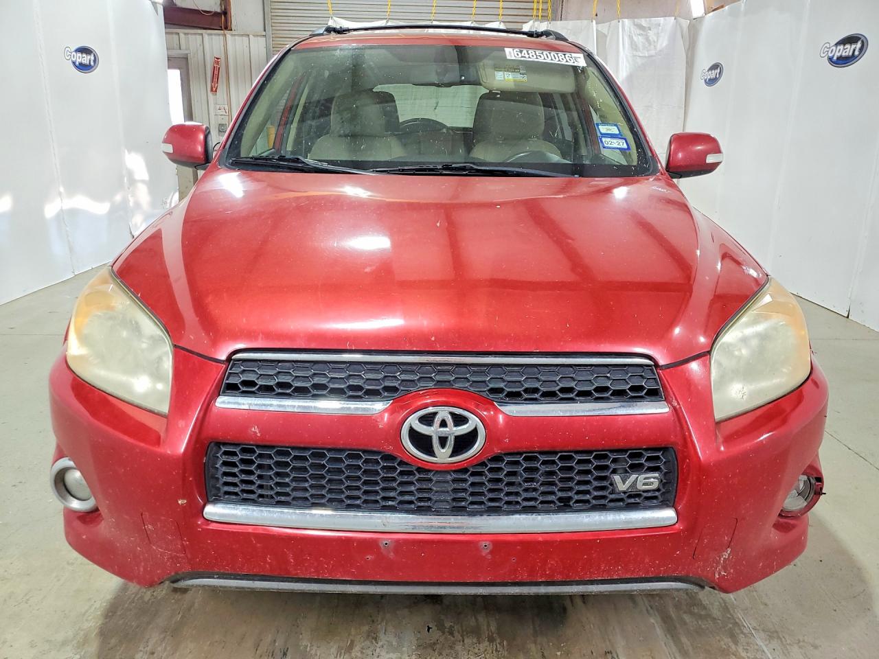 2011 Toyota Rav4 Limited Красный vin: JTMDK4DVXB5104400