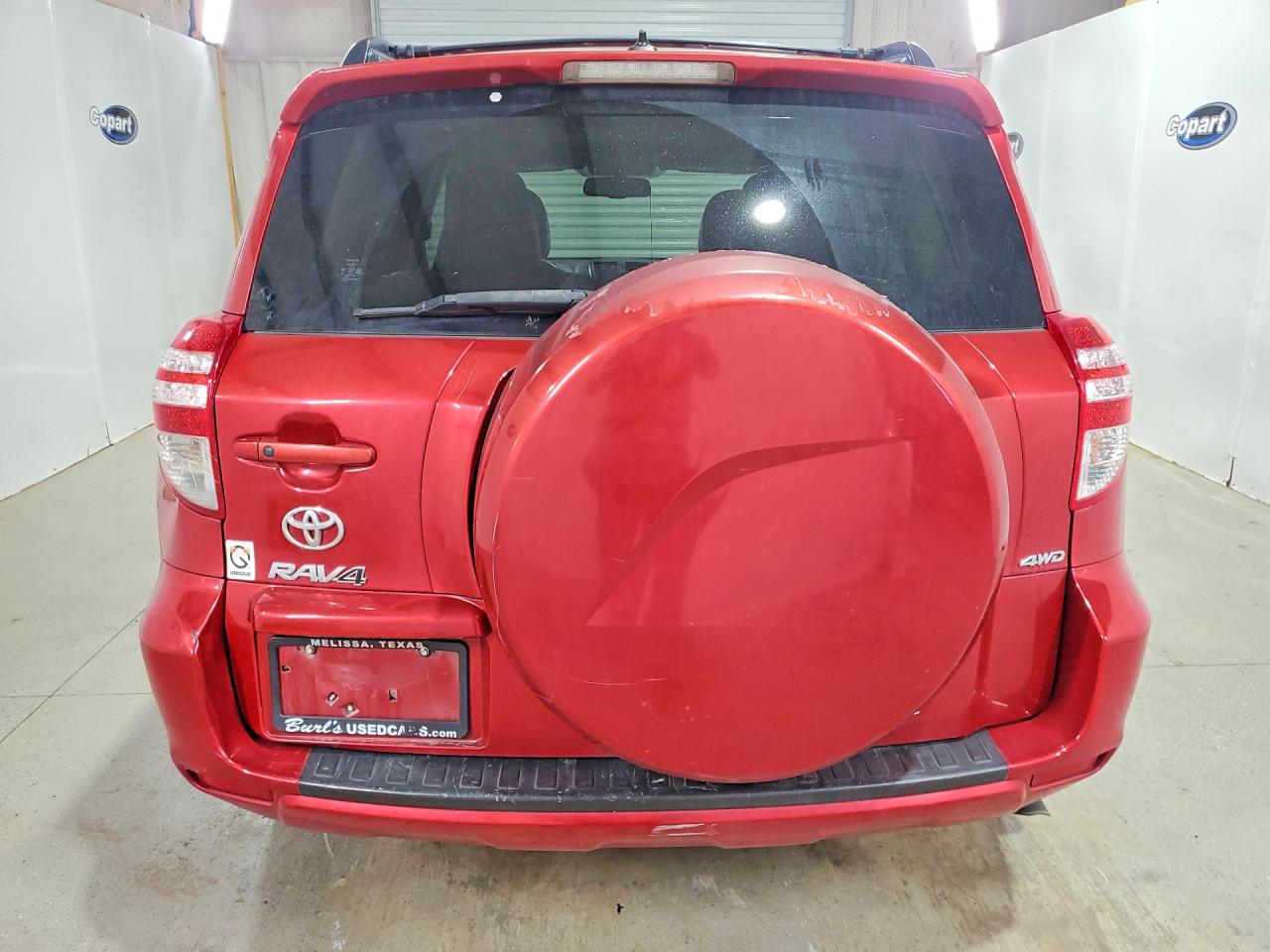 2011 Toyota Rav4 Limited Красный vin: JTMDK4DVXB5104400