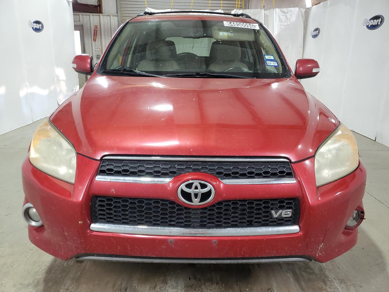 2011 Toyota Rav4 Limited Красный vin: JTMDK4DVXB5104400 Damage: Left Head Lamp, Faded, Repair Required