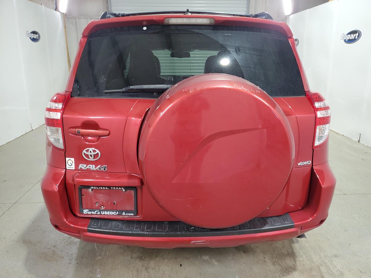 2011 Toyota Rav4 Limited Красный vin: JTMDK4DVXB5104400 Damage: Lift Gate, Faded, Repair Required
