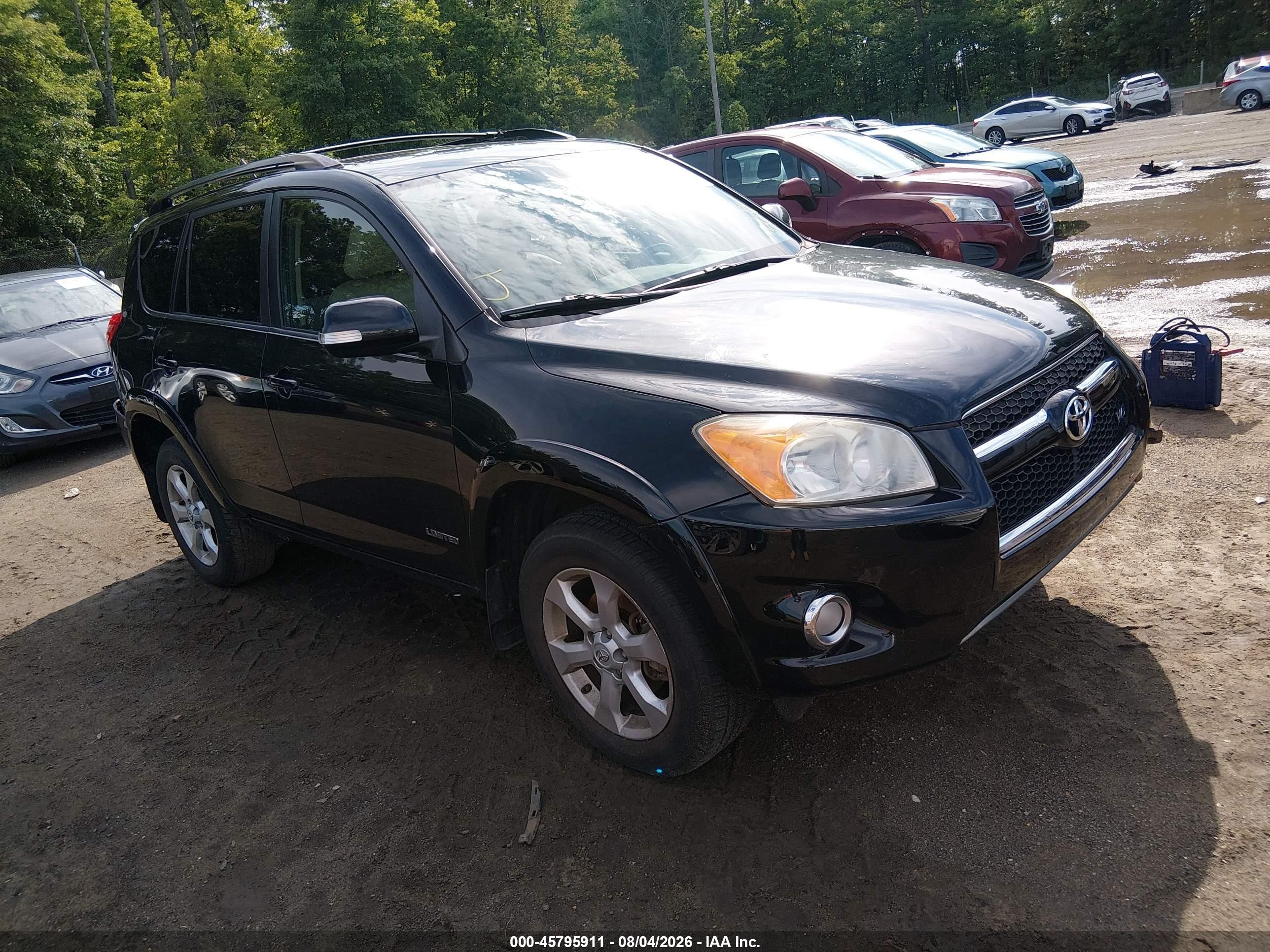 2011 Toyota Rav4 Limited V6 Black vin: JTMDK4DVXBD018199