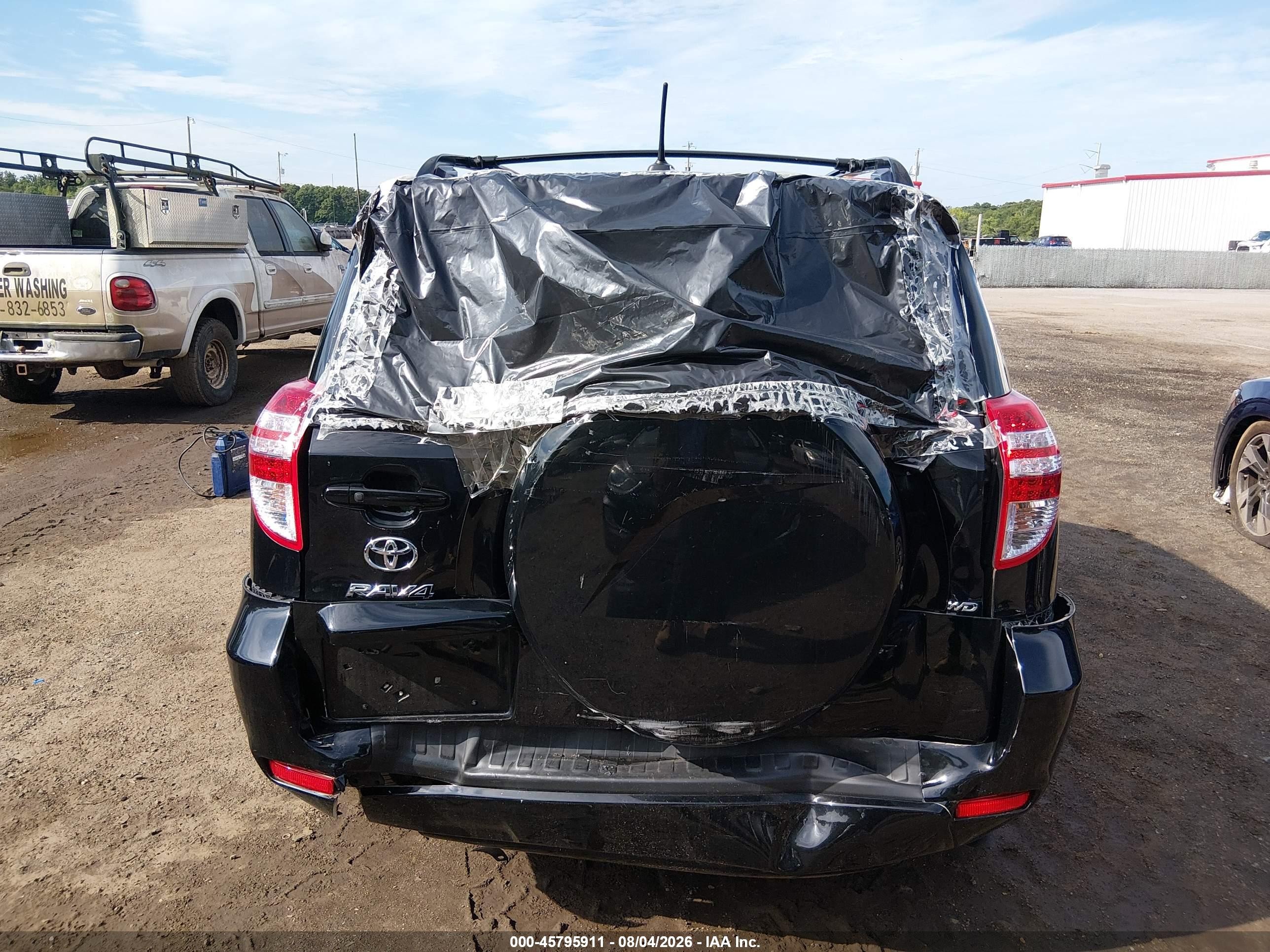 2011 Toyota Rav4 Limited V6 Black vin: JTMDK4DVXBD018199