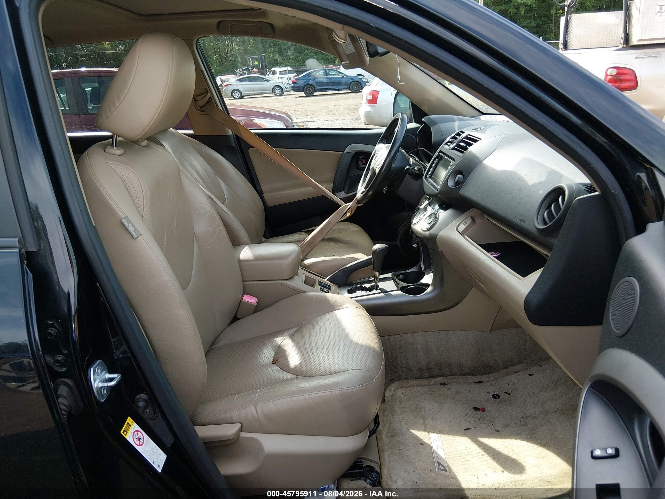 2011 Toyota Rav4 Limited V6 Black vin: JTMDK4DVXBD018199